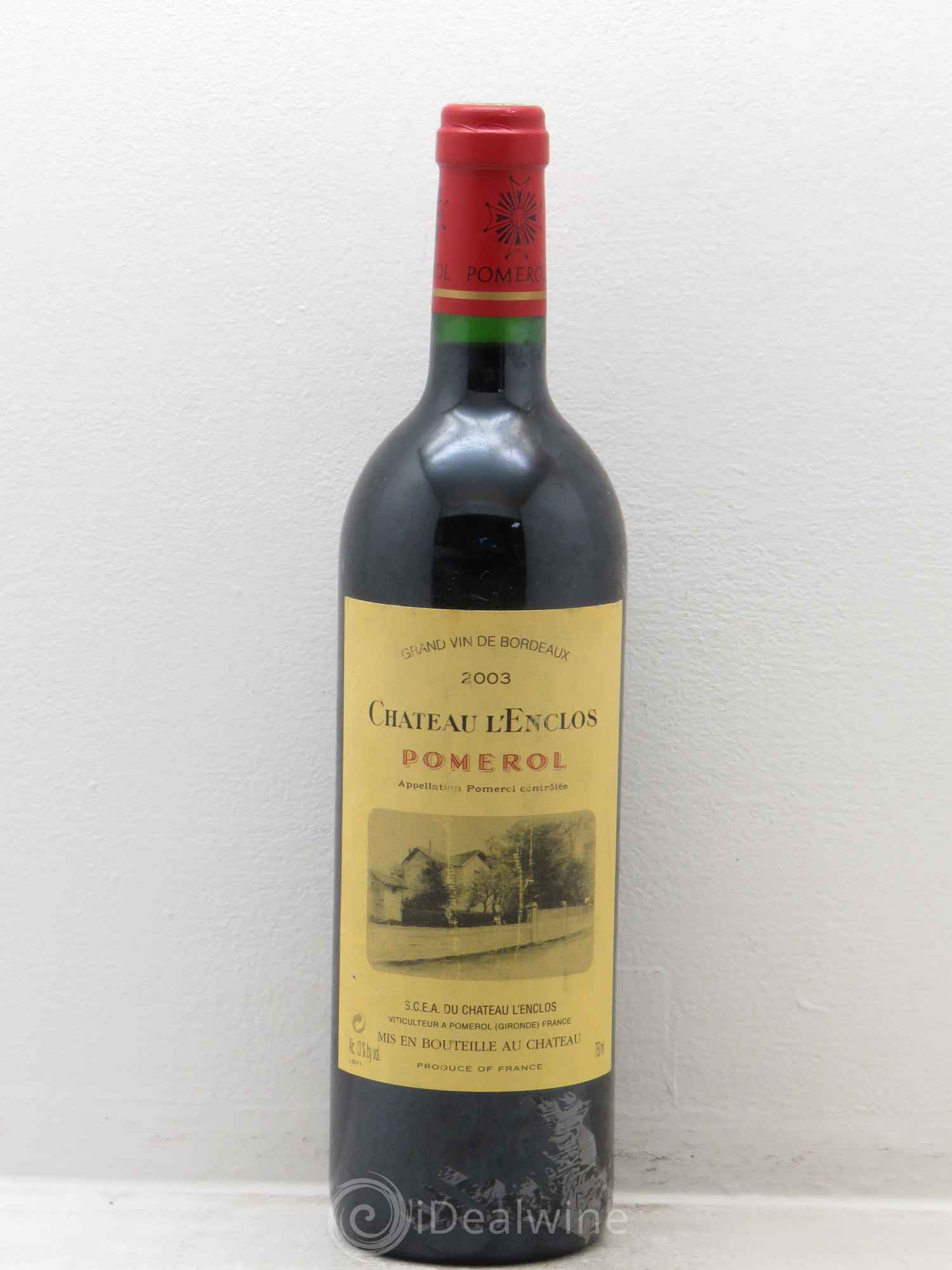 Château l' Enclos 2003 - Lot de 1 bouteille - 0