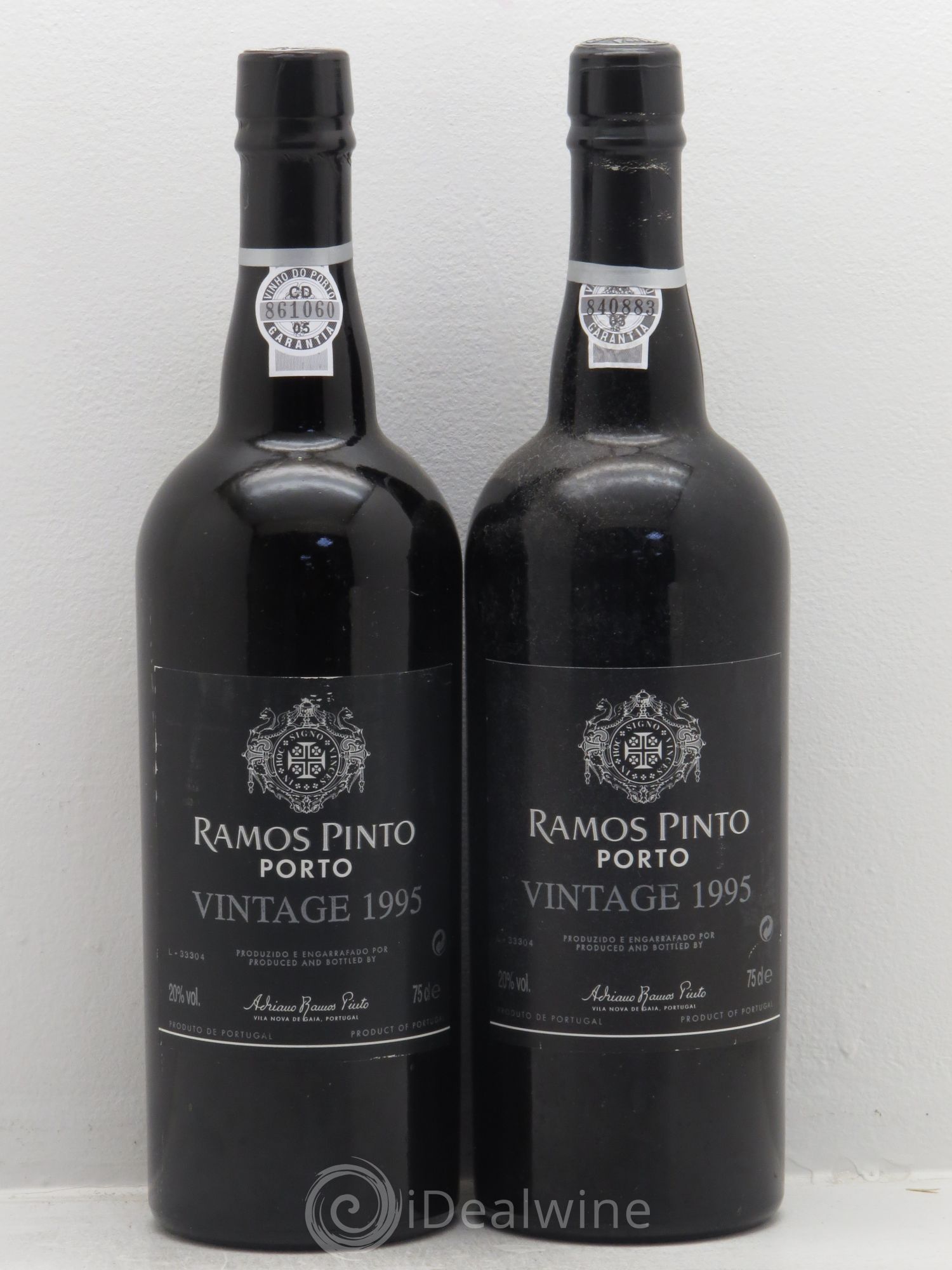 Porto Porto Ramos Pinto Vintage 1995 - Posten von 2 Flaschen - 0