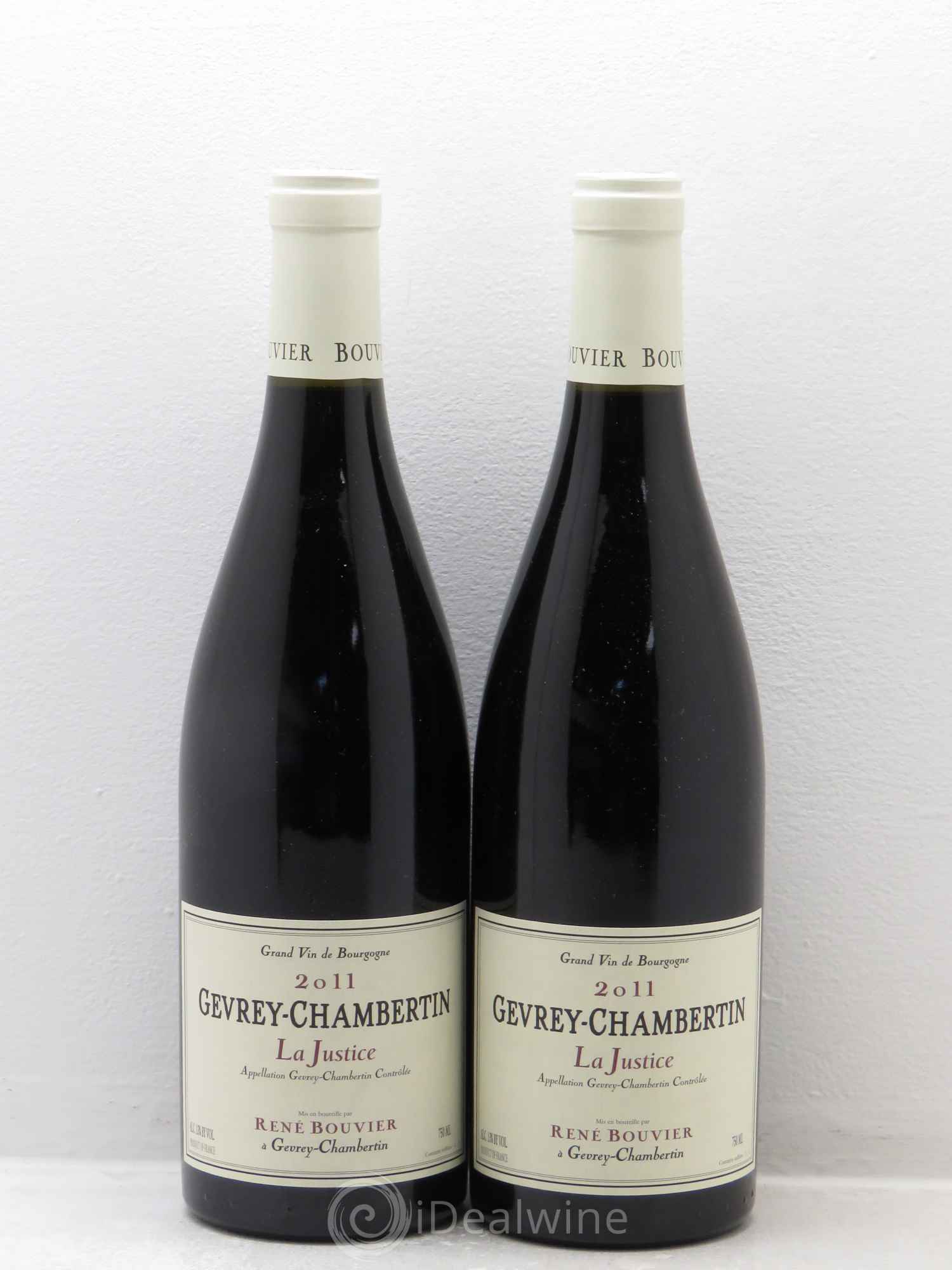 Gevrey-Chambertin la justice bouvier 2011 - Posten von 2 Flaschen - 0