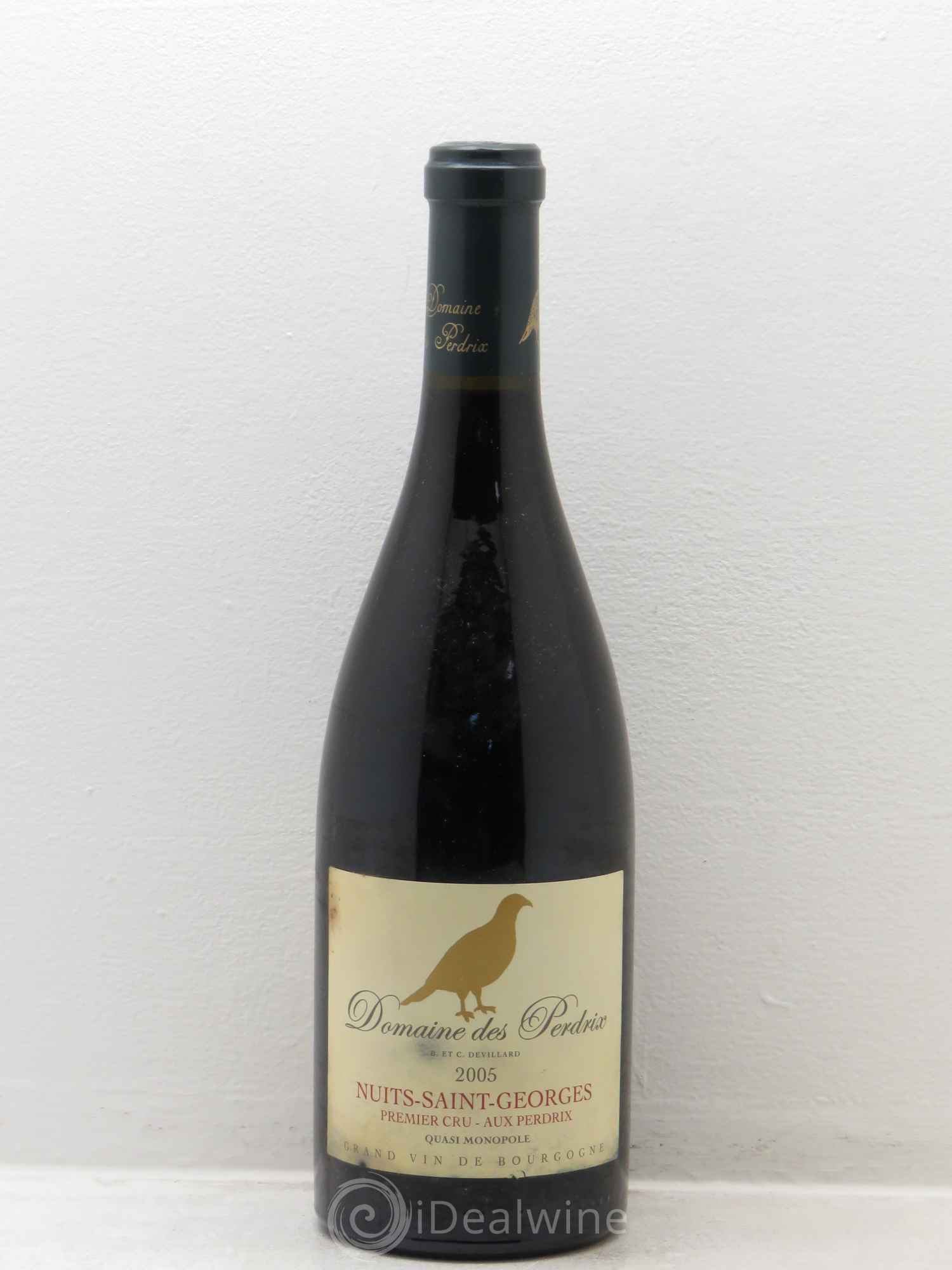 Nuits-Saint-Georges 1er Cru Aux Perdrix Perdrix (Domaine des) 2005 - Lot de 1 bouteille - 0