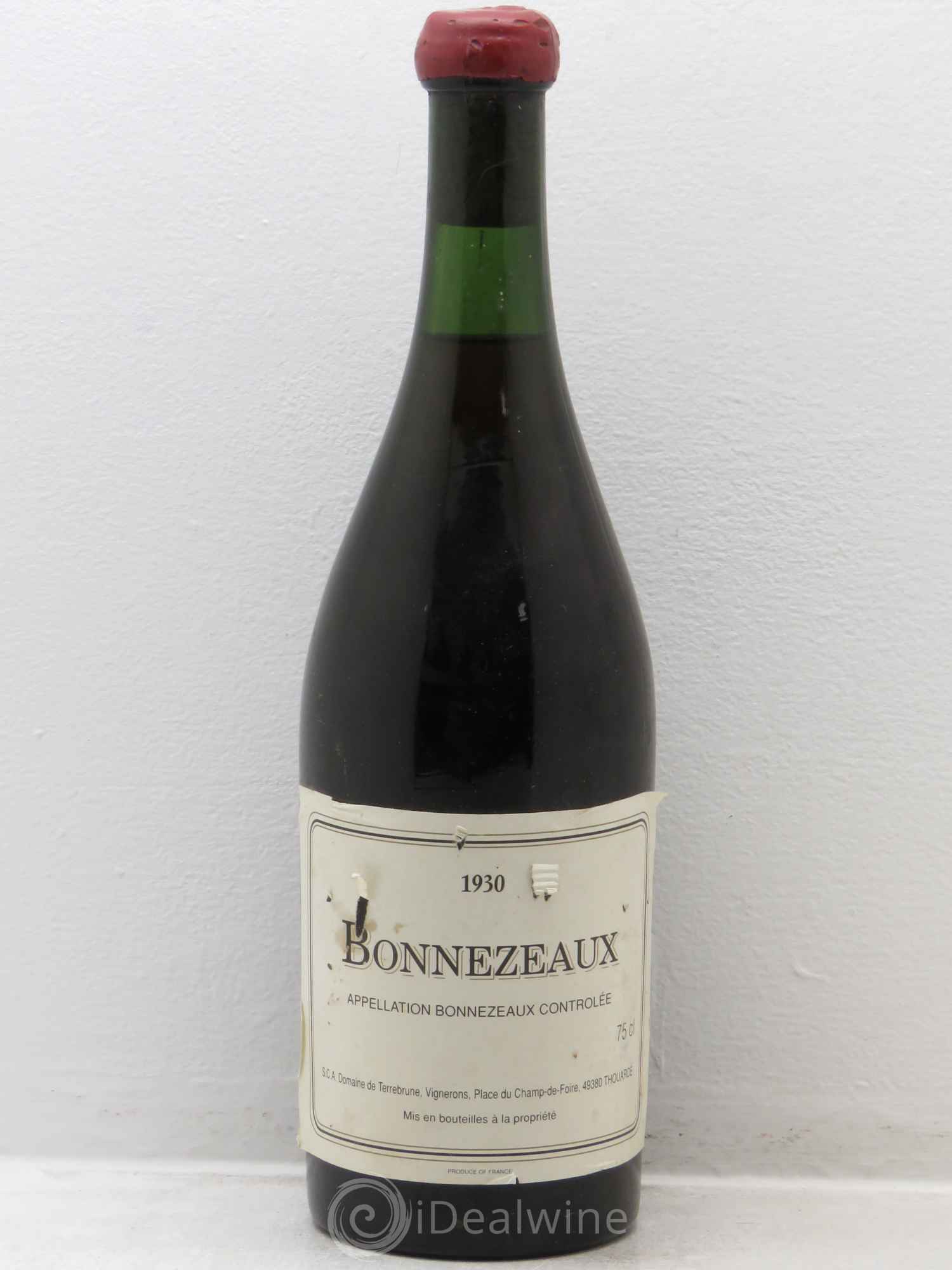Bonnezeaux domaine de terrebrune 1930 - Lotto di 1 bottiglia - 0