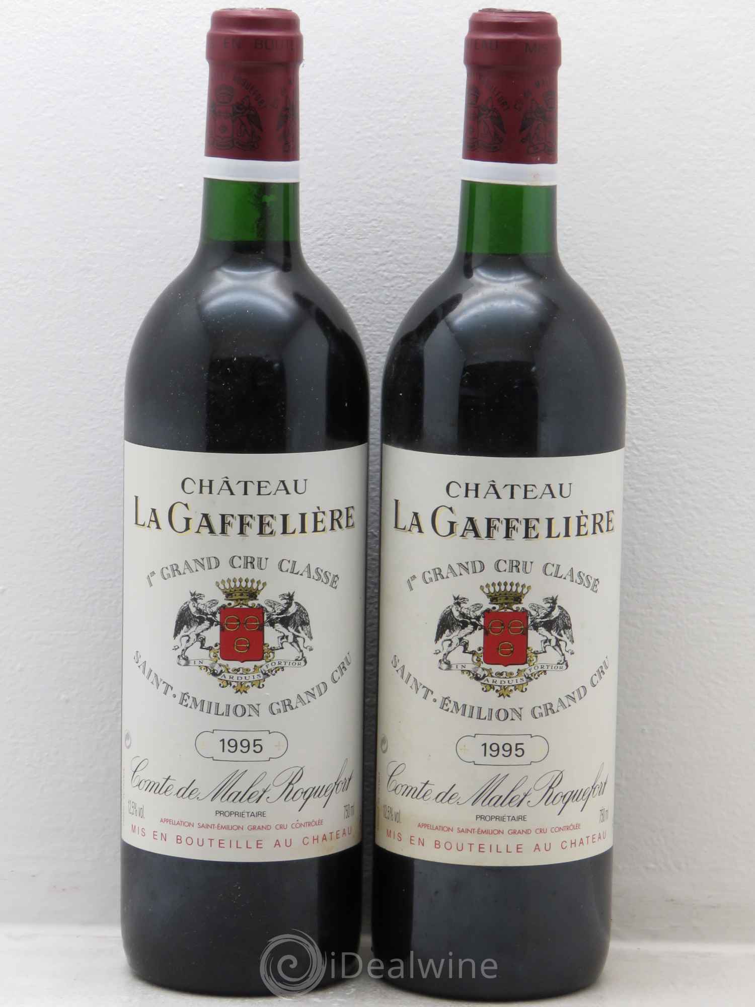 Château la Gaffelière 1er Grand Cru Classé B 1995 - Lot de 2 bouteilles - 0