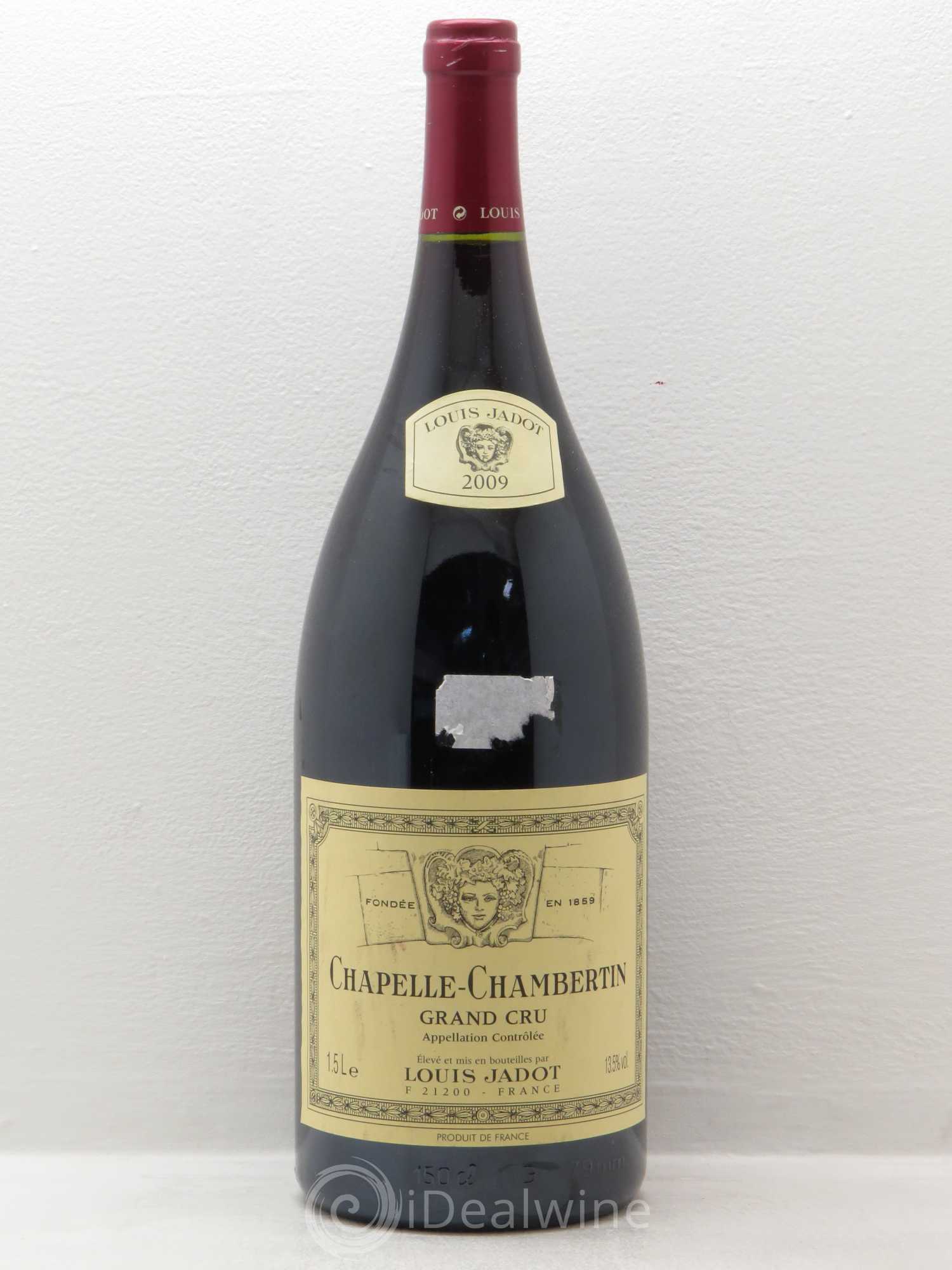 Chapelle-Chambertin Grand Cru Maison Louis Jadot 2009 - Lot de 1 magnum - 0