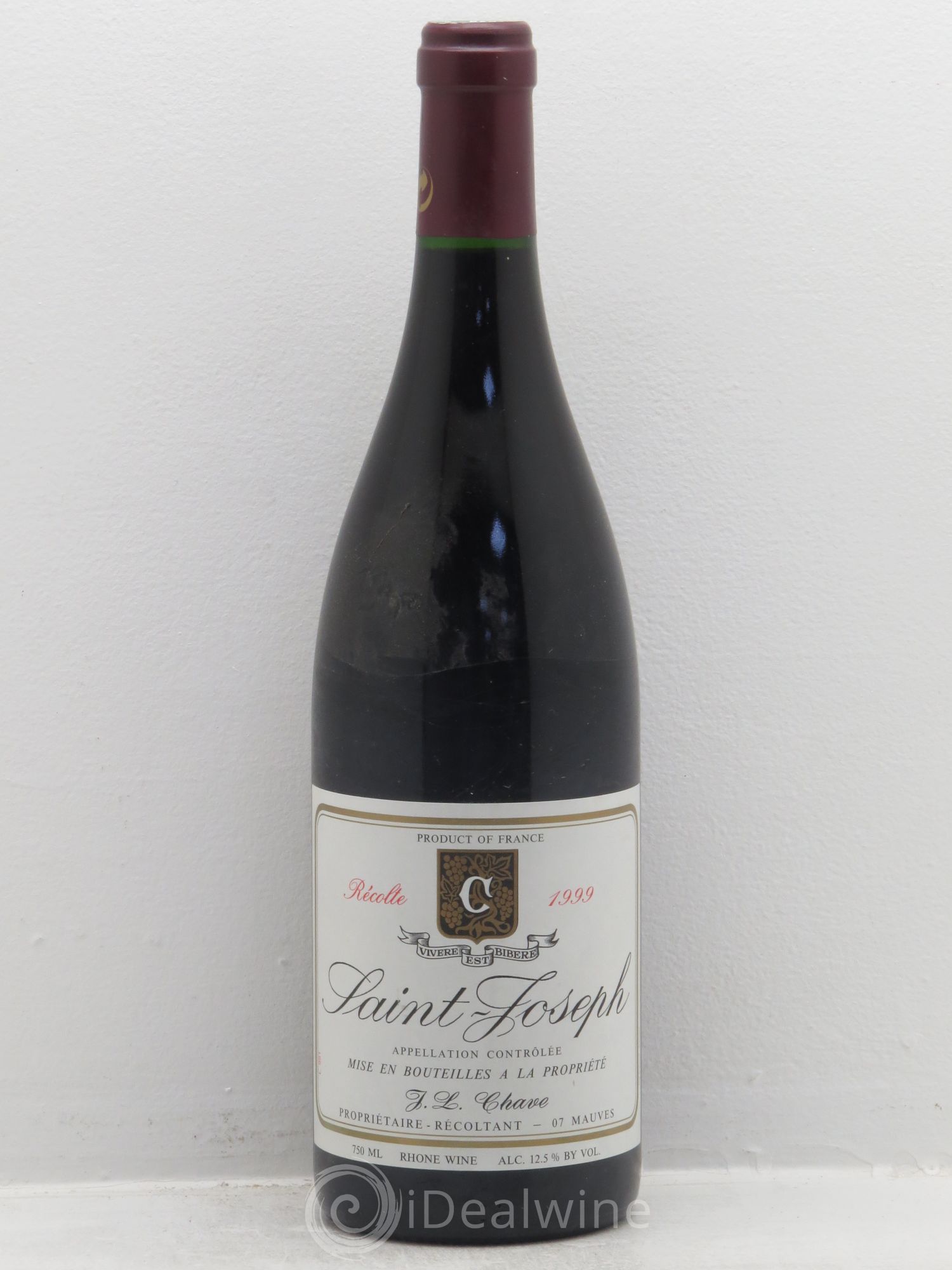 Saint-Joseph Jean-Louis Chave 1999 - Lot de 1 bouteille - 0