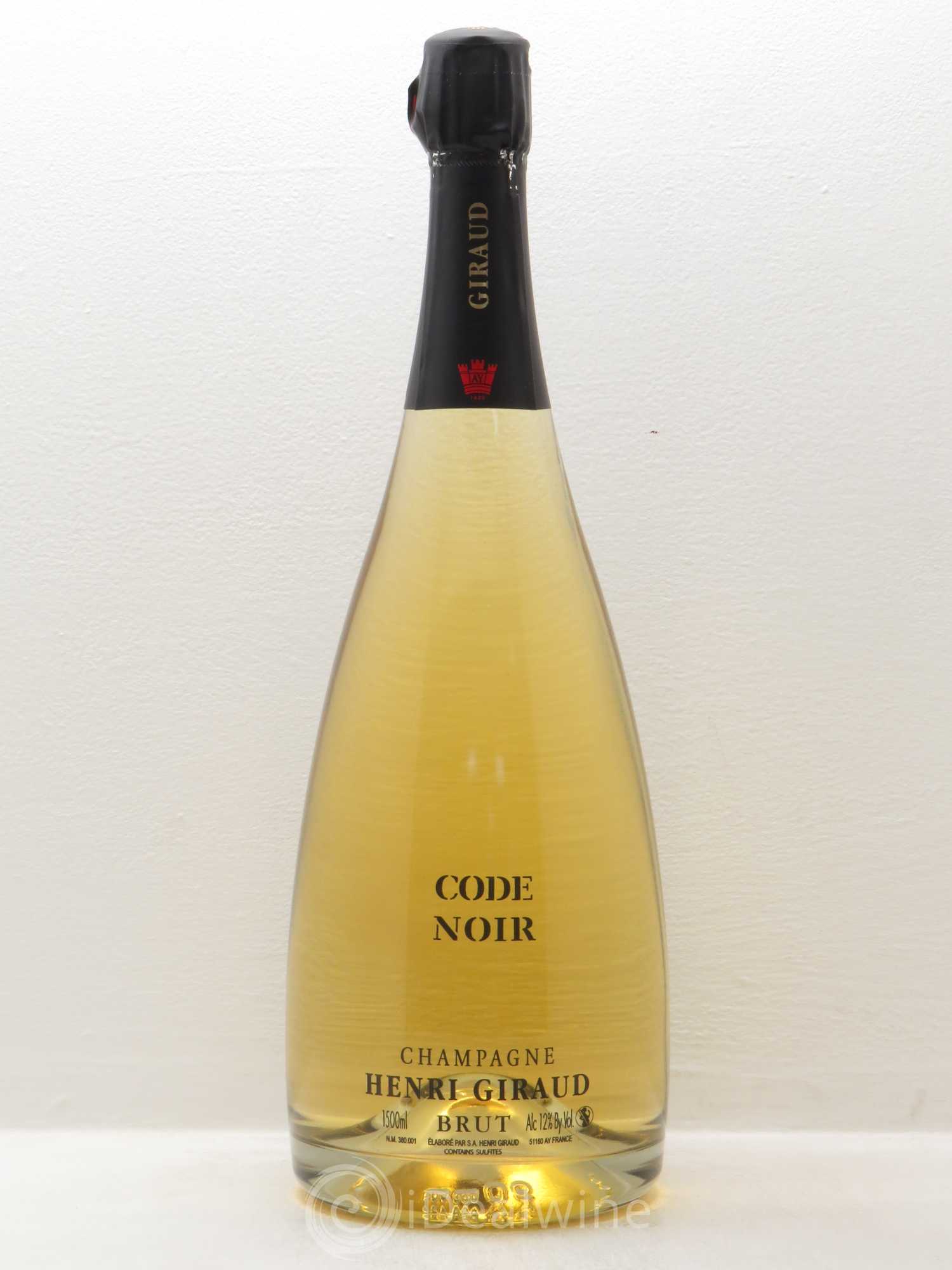 Champagne Henri Giraud Brut Code Noir - Posten von 1 Magnum - 0