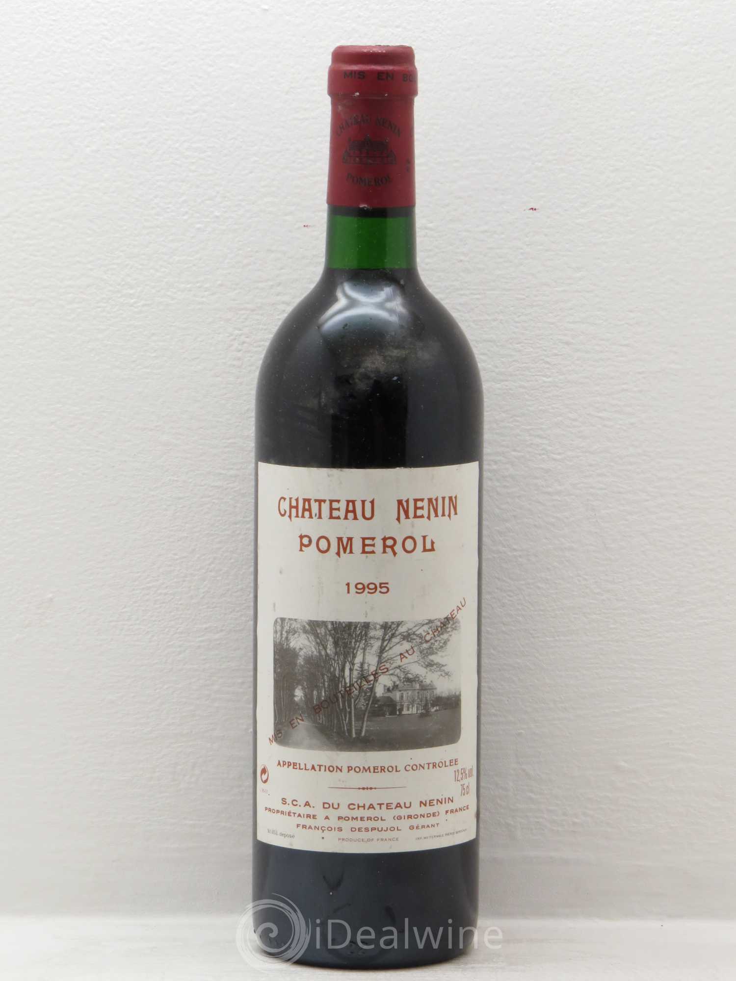 Château Nenin 1995 - Lot de 1 bouteille - 0