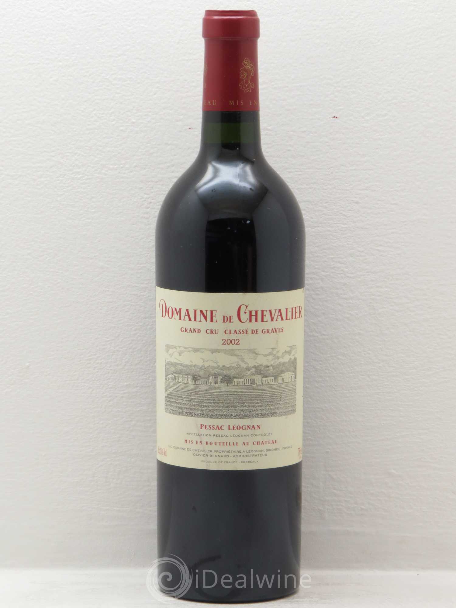 Domaine de Chevalier Cru Classé de Graves 2002 - Lot de 1 bouteille - 0