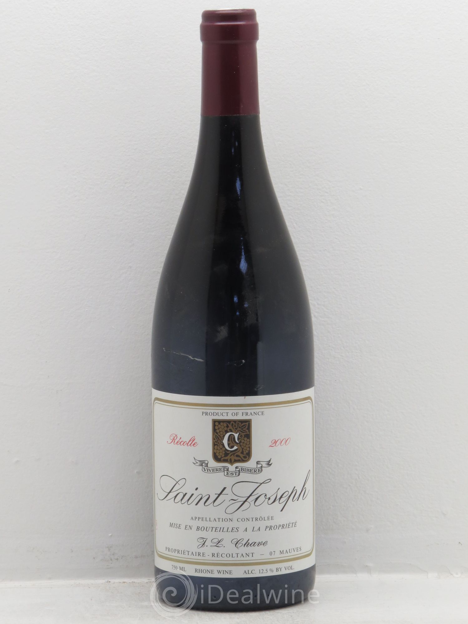 Saint-Joseph Jean-Louis Chave 2000 - Lot de 1 bouteille - 0