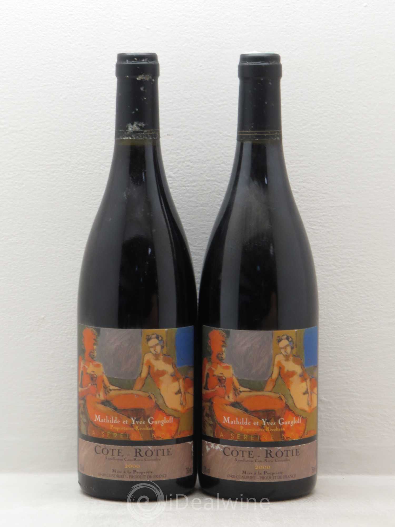 Côte-Rôtie La Sereine Noire Gangloff (Domaine) 2000 - Lot de 2 bouteilles - 0