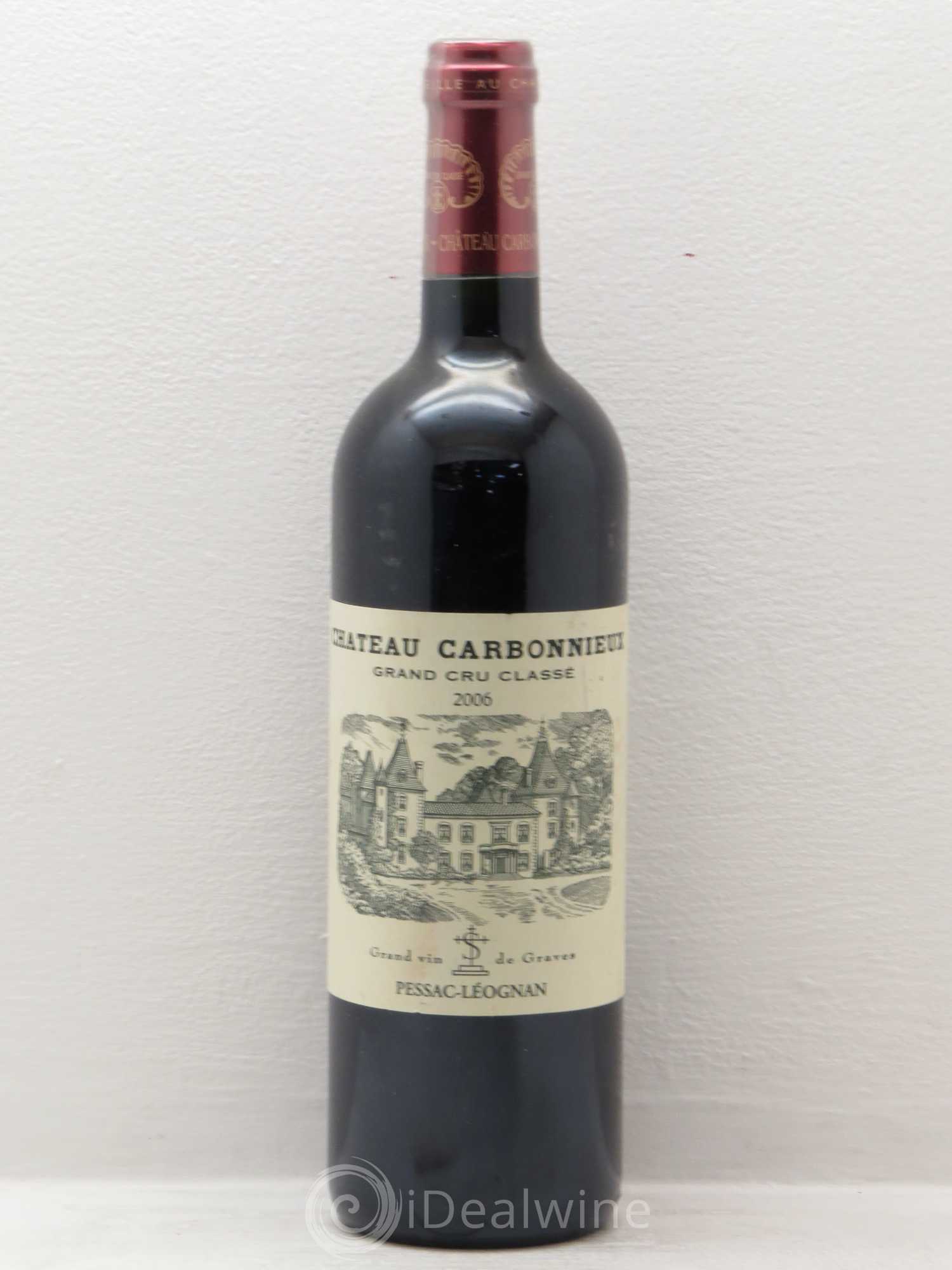 Château Carbonnieux Cru Classé de Graves 2006 - Lot de 1 bouteille - 0