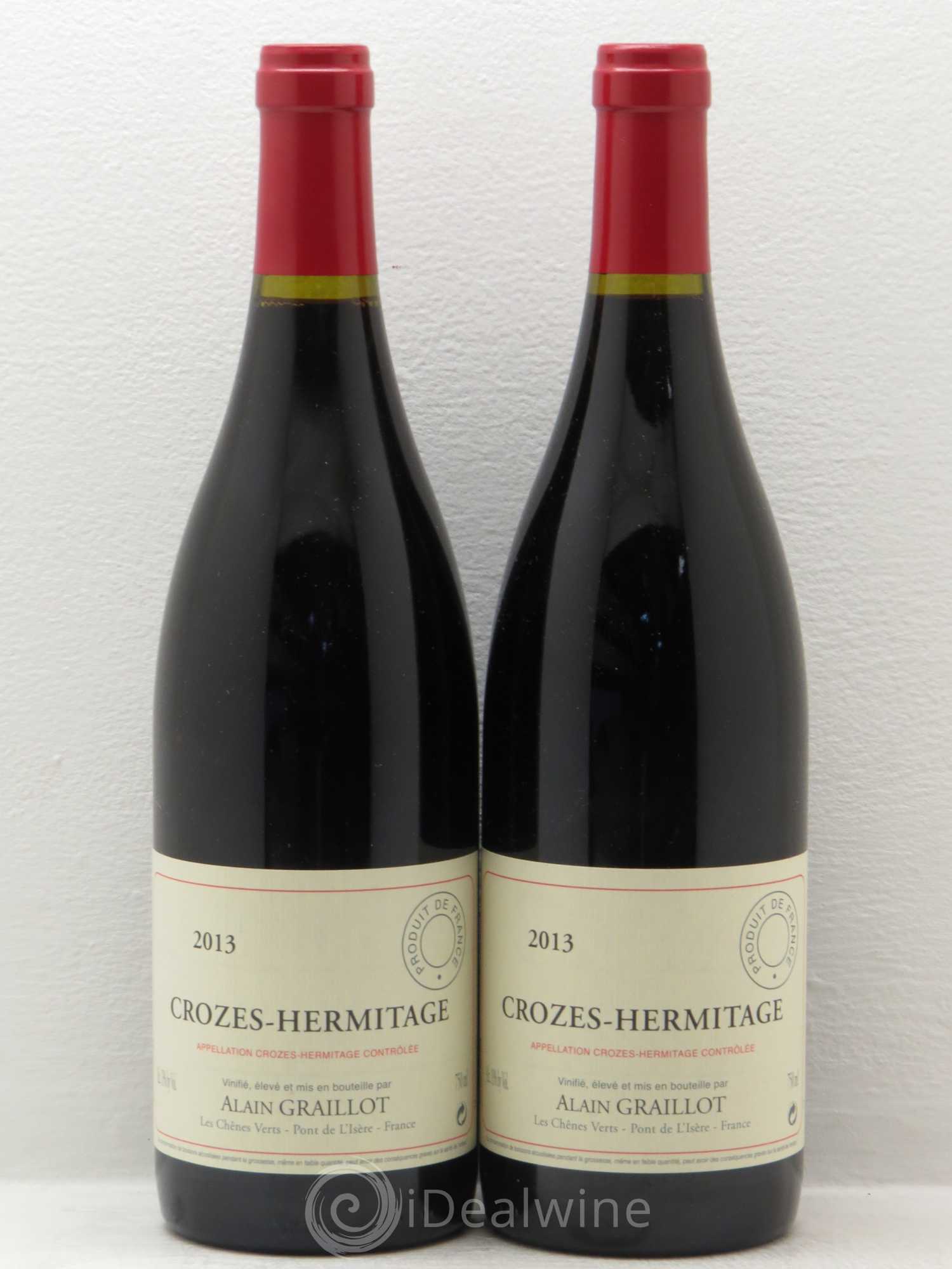 Crozes-Hermitage Domaine Graillot 2013 - Lot de 2 bouteilles - 0