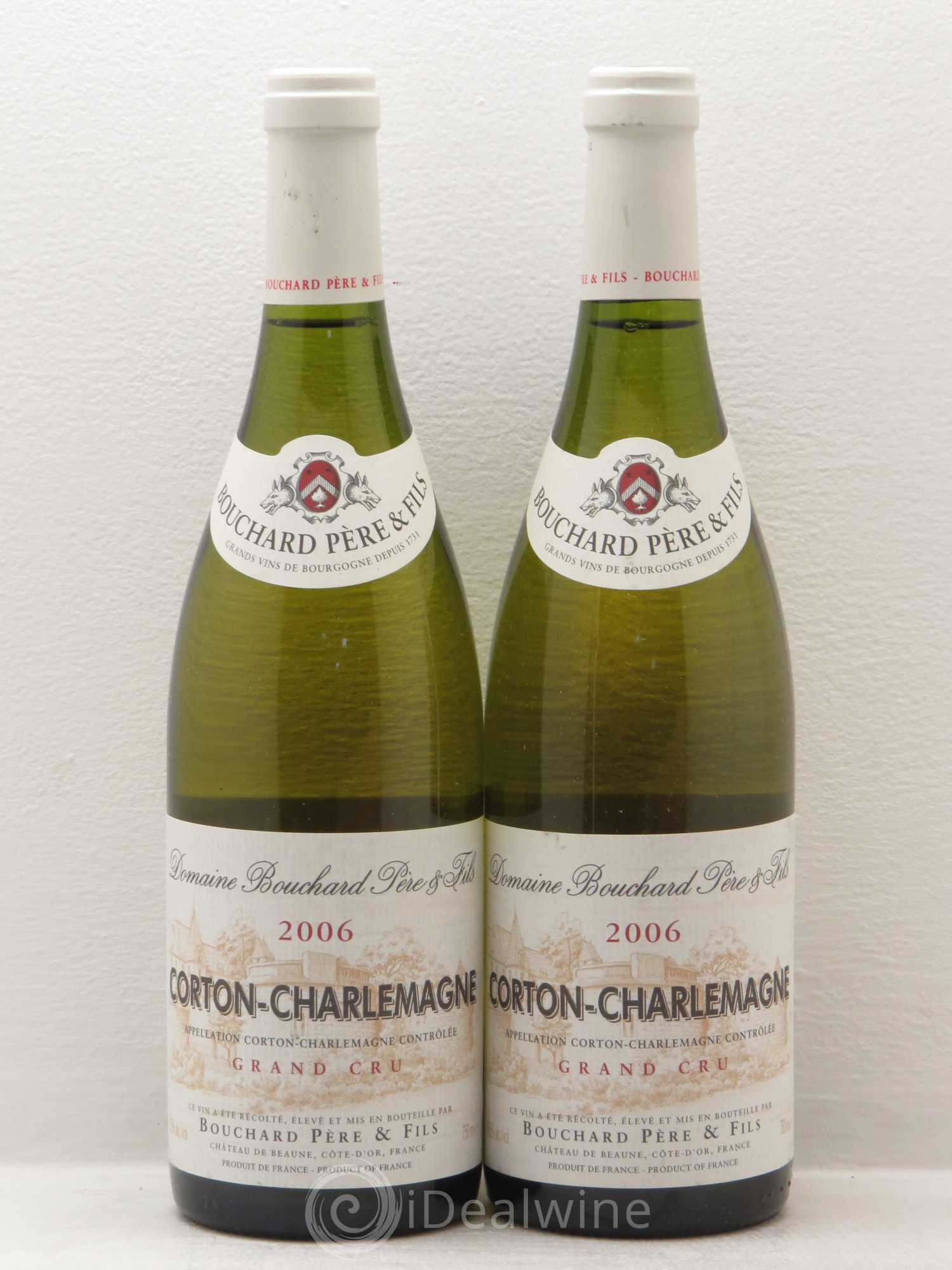 Corton-Charlemagne Grand Cru Bouchard Père & Fils 2006 - Posten von 2 Flaschen - 0