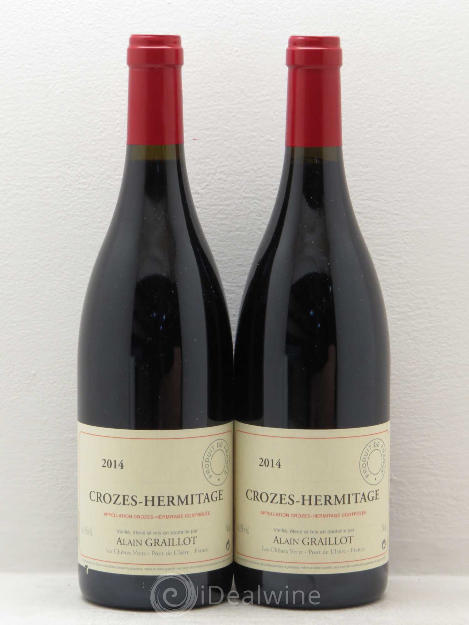 Crozes-Hermitage Domaine Graillot 2014 - Lot de 2 bouteilles - 0