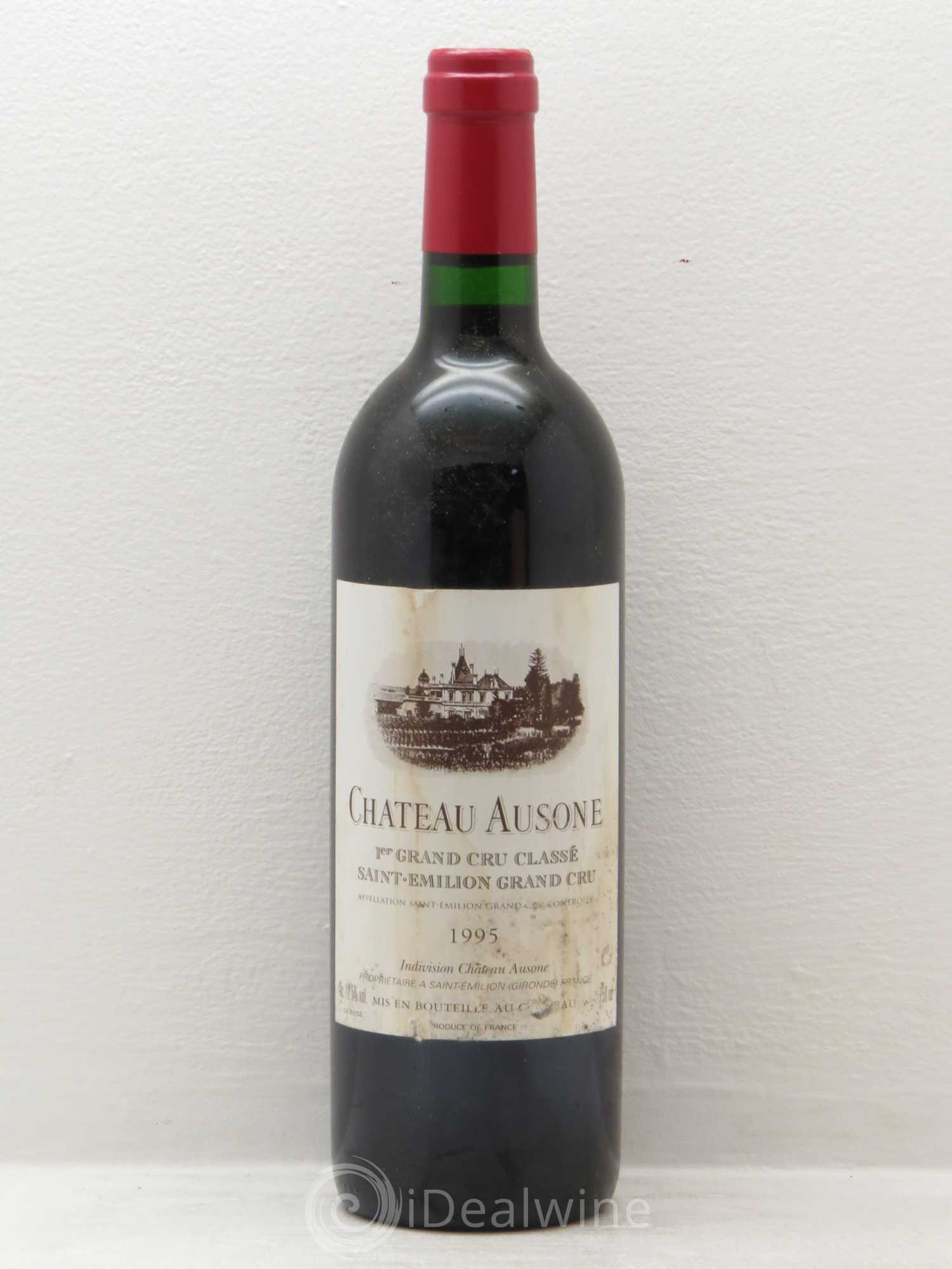 Château Ausone 1er Grand Cru Classé A 1995 - Lot de 1 bouteille - 0