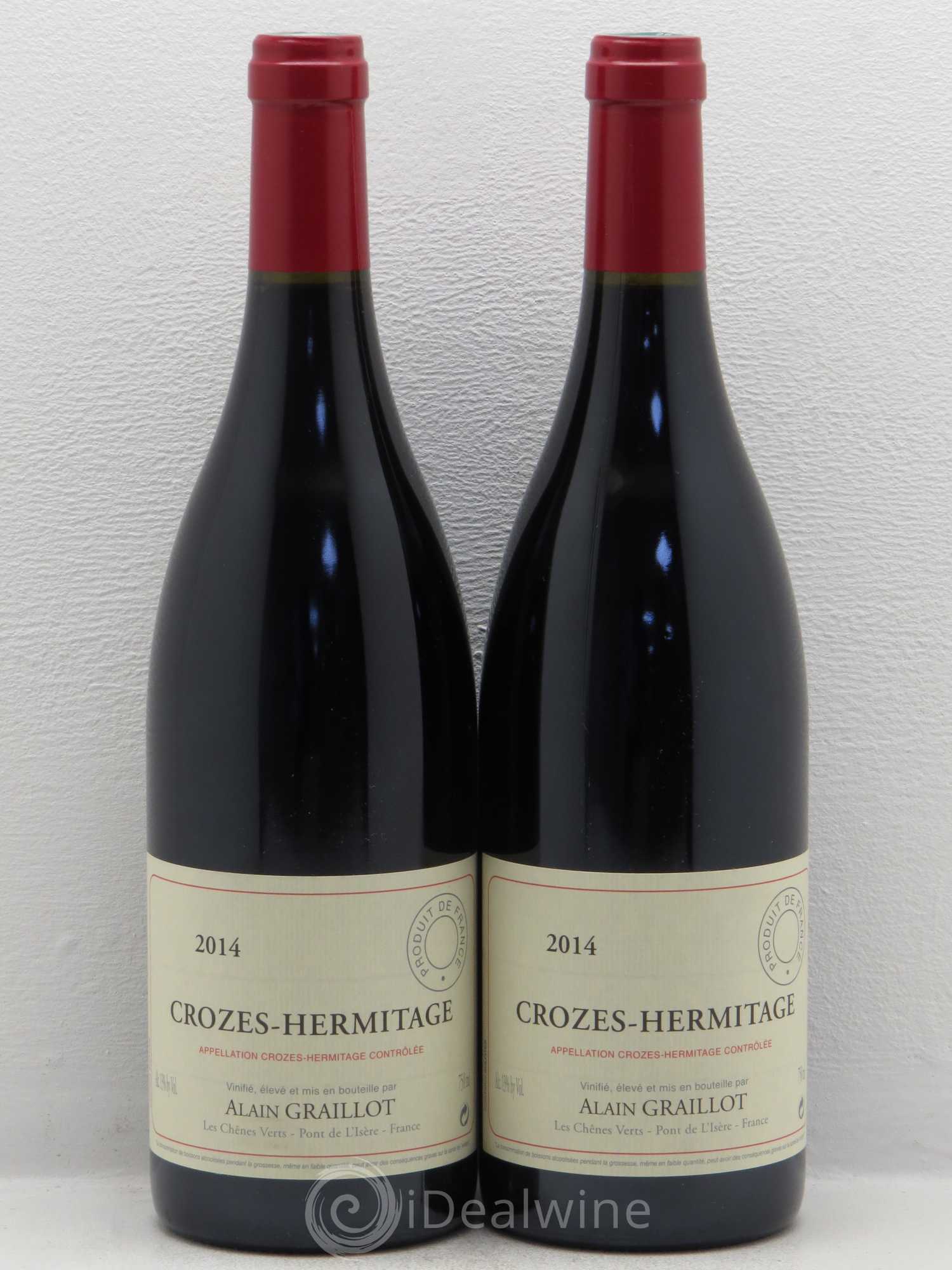 Crozes-Hermitage Domaine Graillot 2014 - Lot de 2 bouteilles - 0