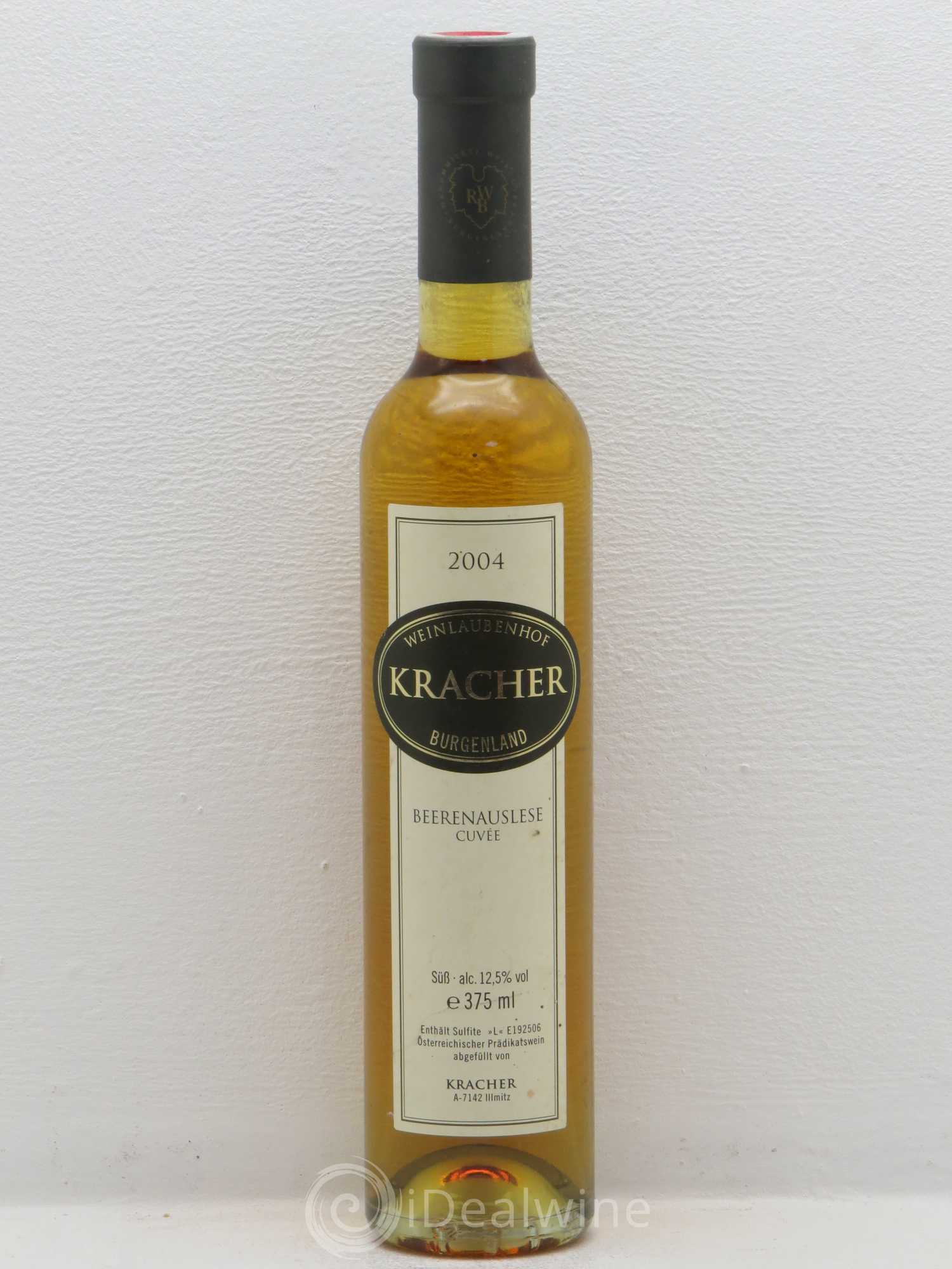 Autriche Kracher Weinlaubenhof Cuvée Beerenauslese 2004 - Lotto di 1 mezza bottiglia - 0