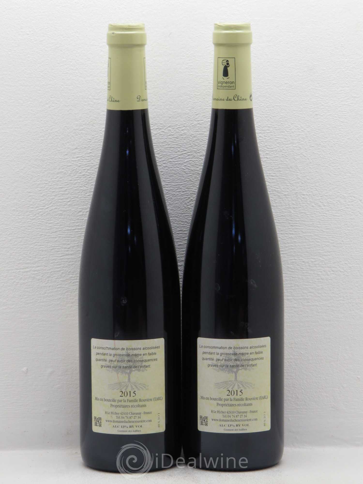 Rhône Vdp Des Collines Rhodaniennes Syrah Domaine Du Chêne 2015 - Lot de 4 bouteilles - 4