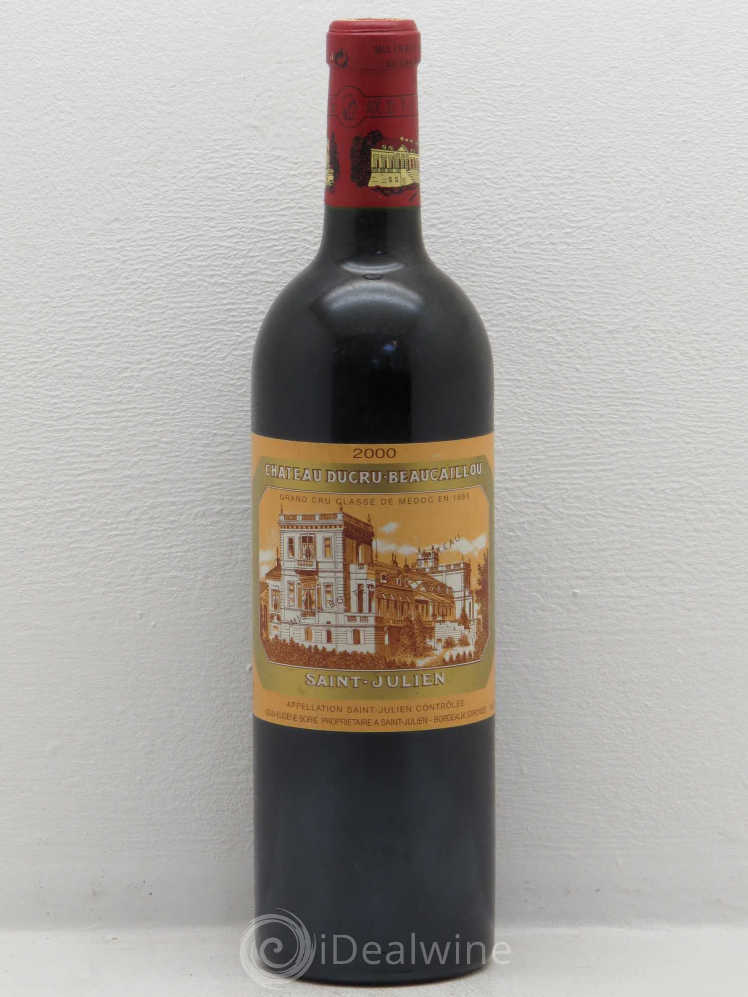 Château Ducru Beaucaillou 2ème Grand Cru Classé 2000 - Lot de 1 bouteille - 0