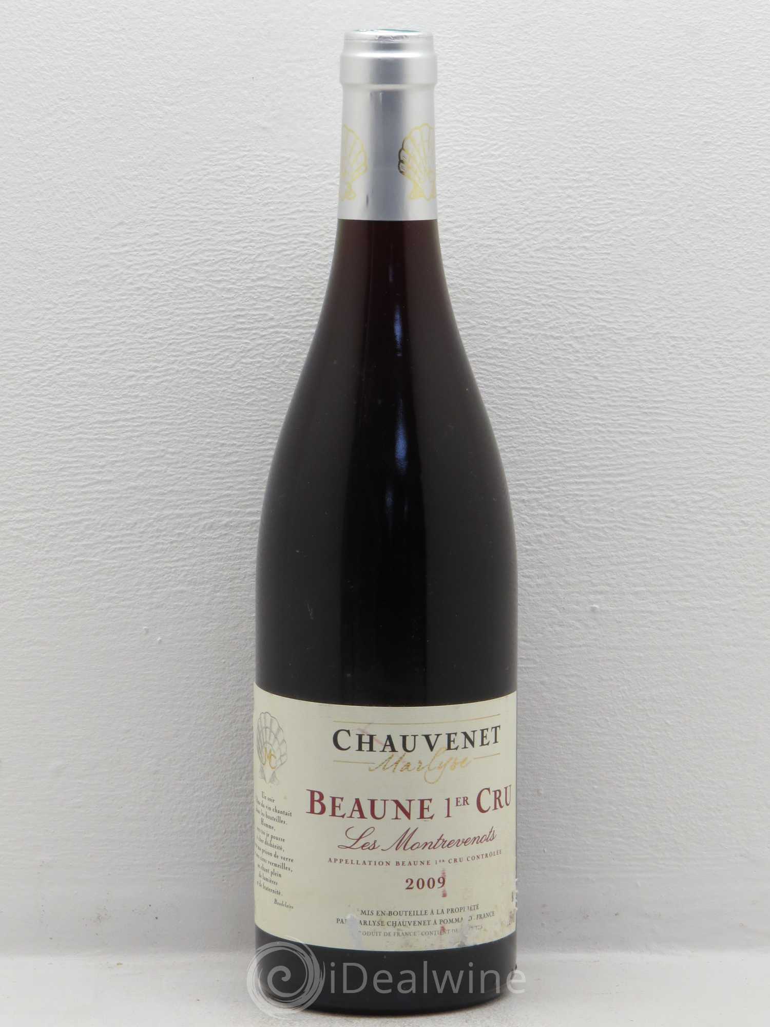 Beaune 1er Cru Les Montrevenots Chauvenet 2009 - Posten von 1 Flasche - 0