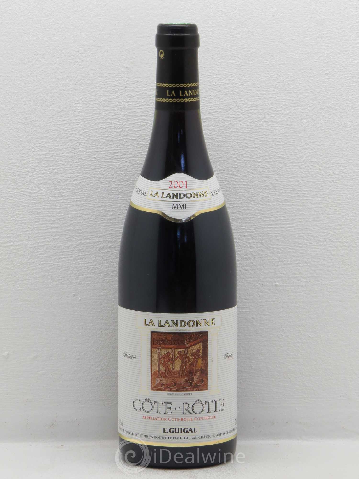 Côte-Rôtie La Landonne Guigal 2001 - Lot de 1 bouteille - 0