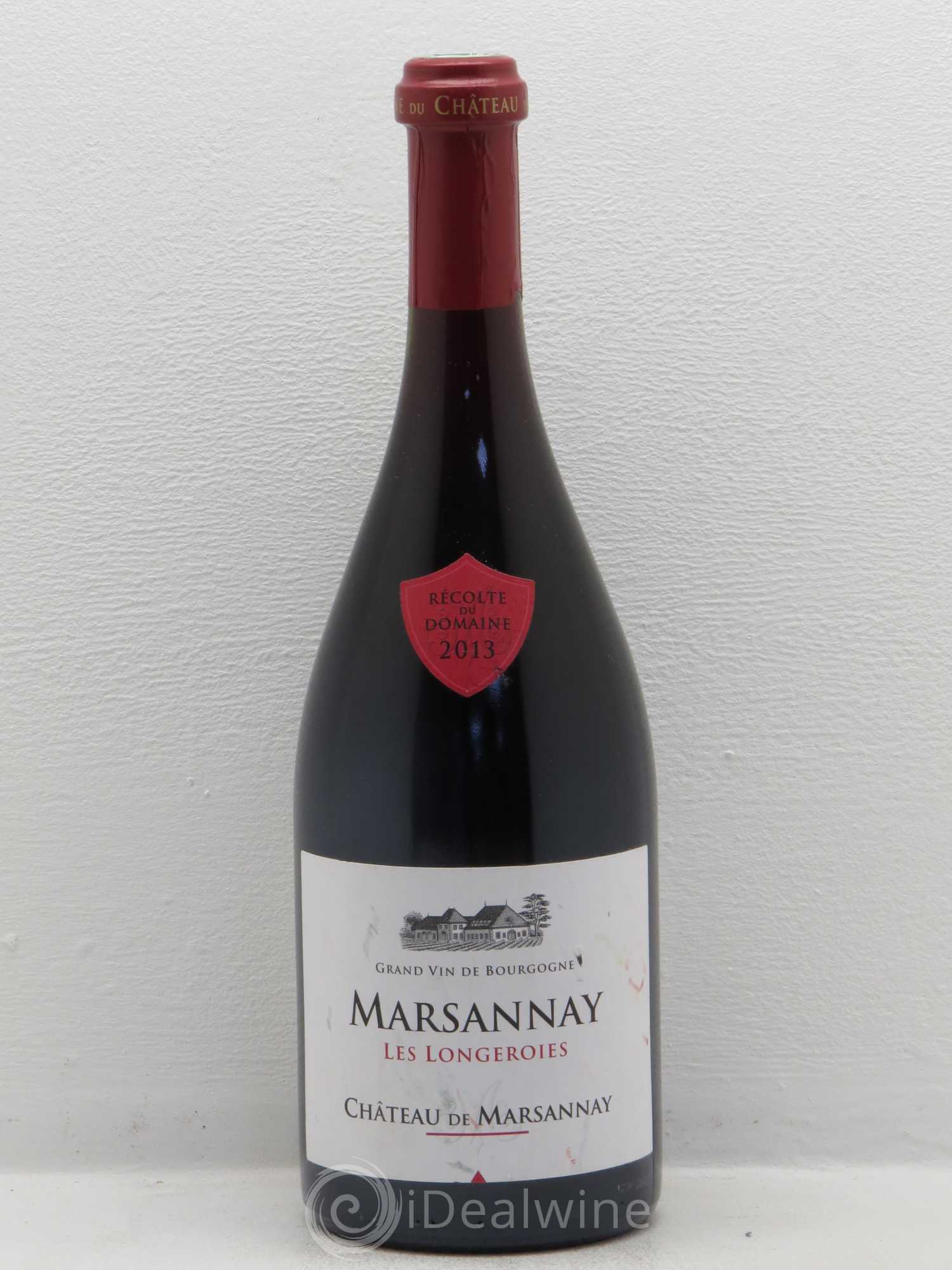Marsannay Les Longeroies Château de Marsannay 2013 - Lot de 1 bouteille - 0