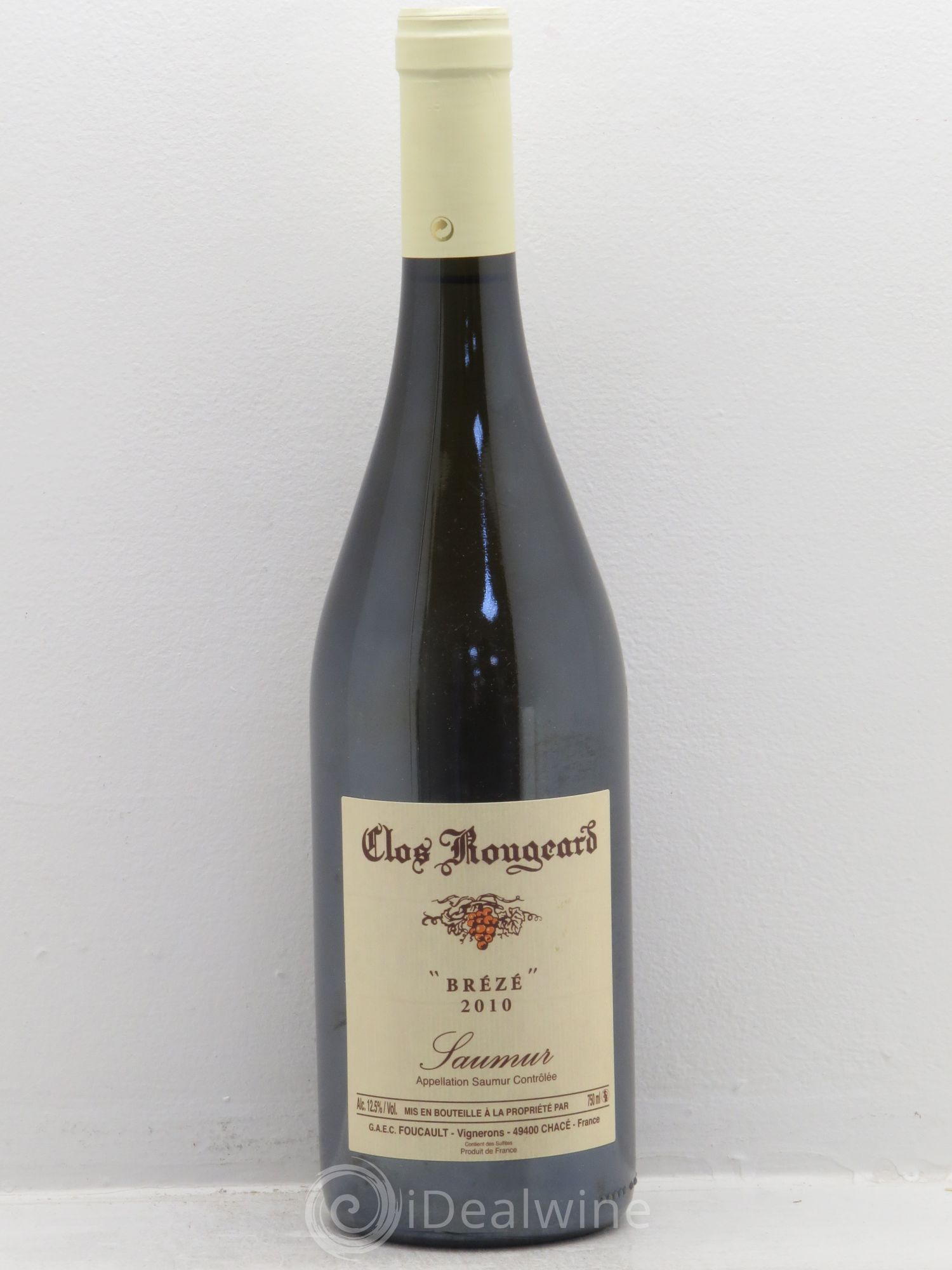 Saumur Brézé Clos Rougeard 2010 - Lot de 1 bouteille - 0