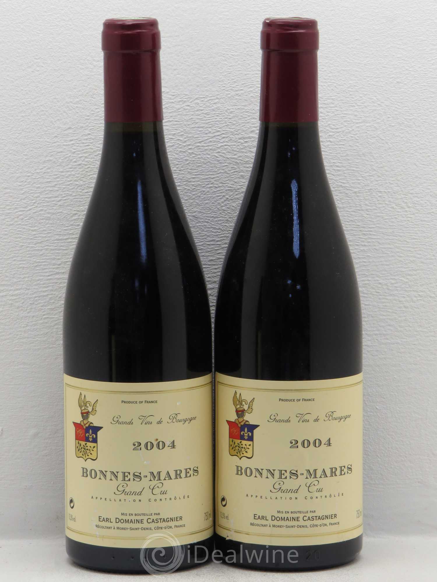 Bonnes-Mares Grand Cru Castagnier 2004 - Lot de 2 bouteilles - 0