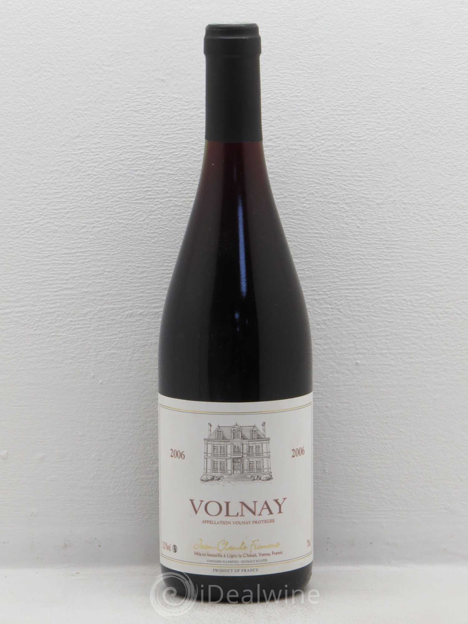 Volnay Jean Claude Fromont 2006 - Lot de 1 bouteille - 0