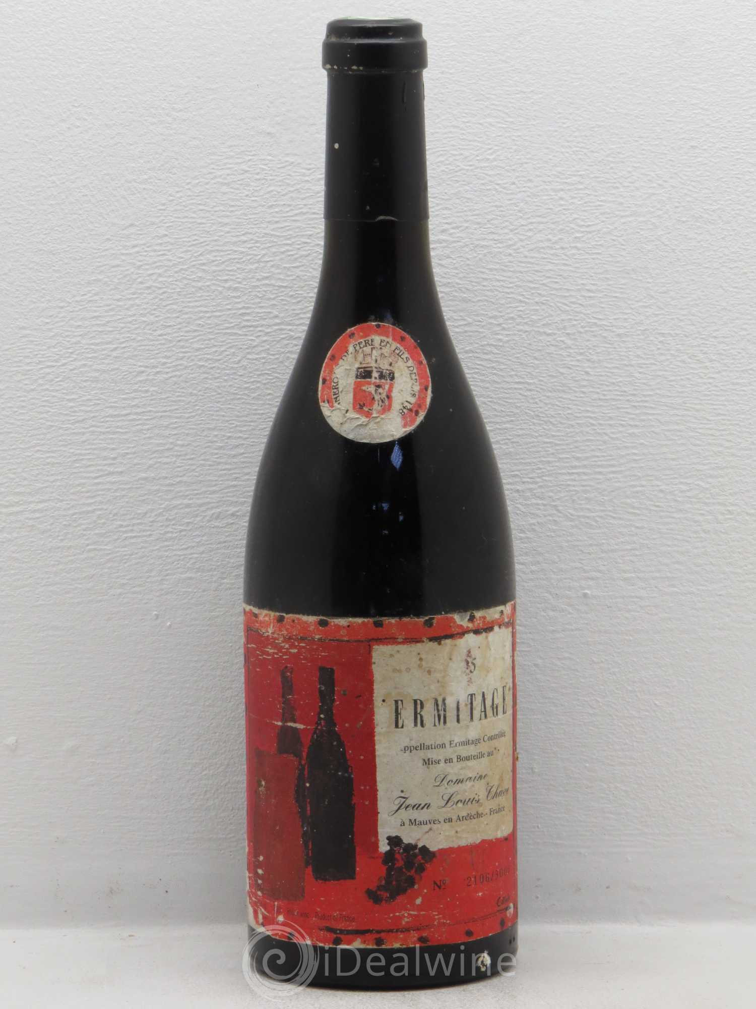 Hermitage Ermitage Cuvée Cathelin Jean-Louis Chave 1995 - Lot de 1 bouteille - 0