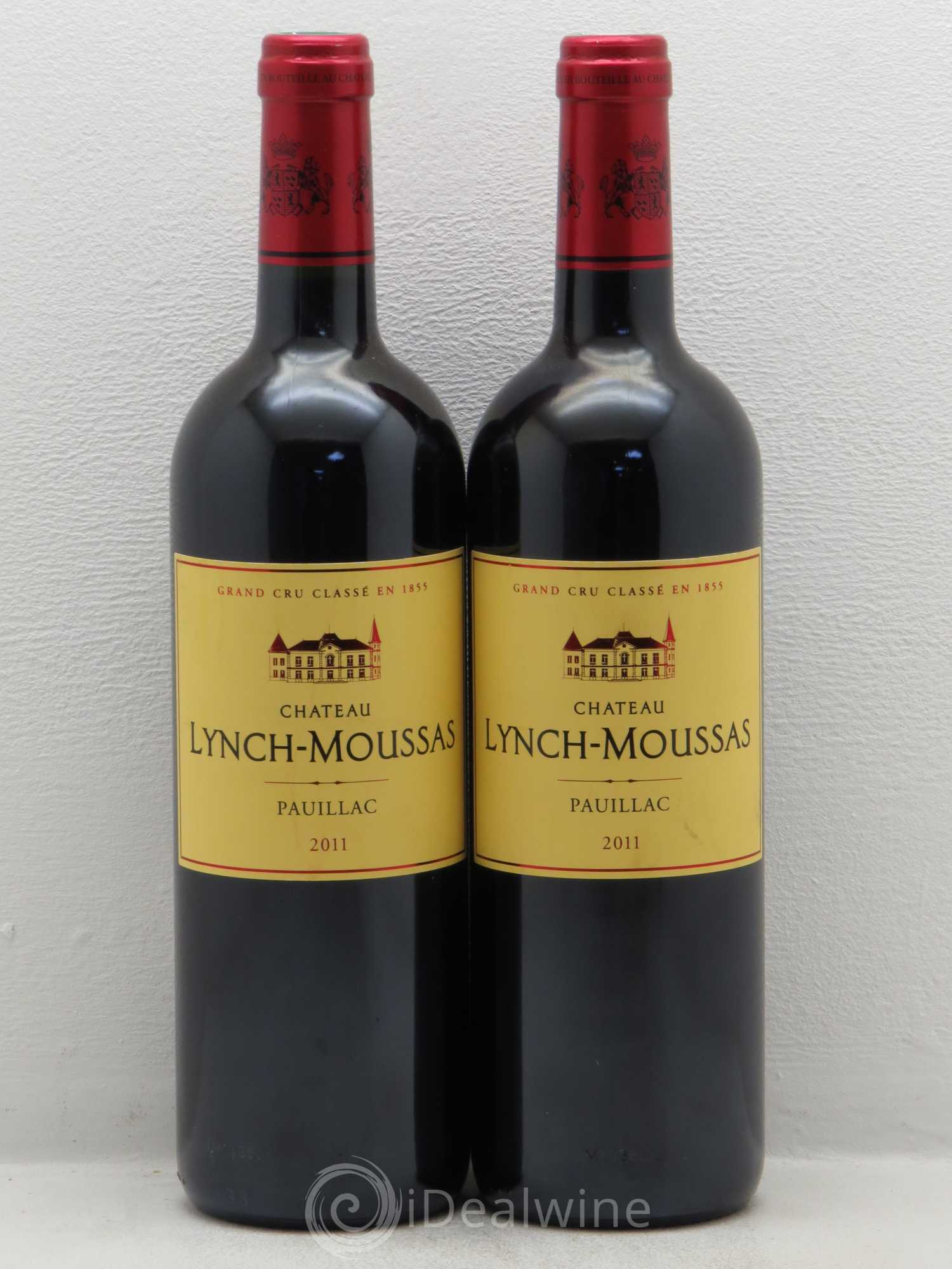 Château Lynch Moussas 5ème Grand Cru Classé 2011 - Lot de 2 bouteilles - 0