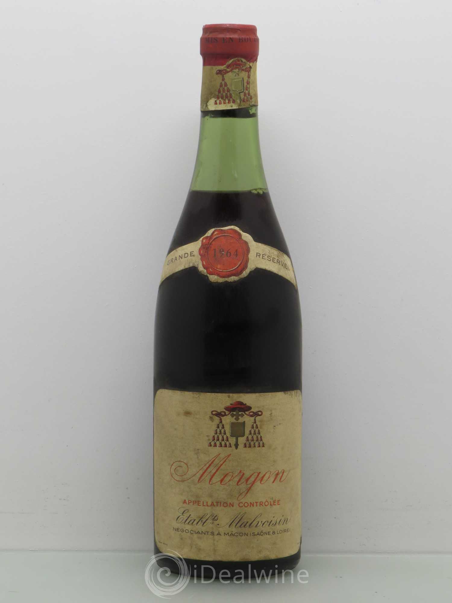 Morgon Mauvoisin 1964 - Posten von 1 Flasche - 0