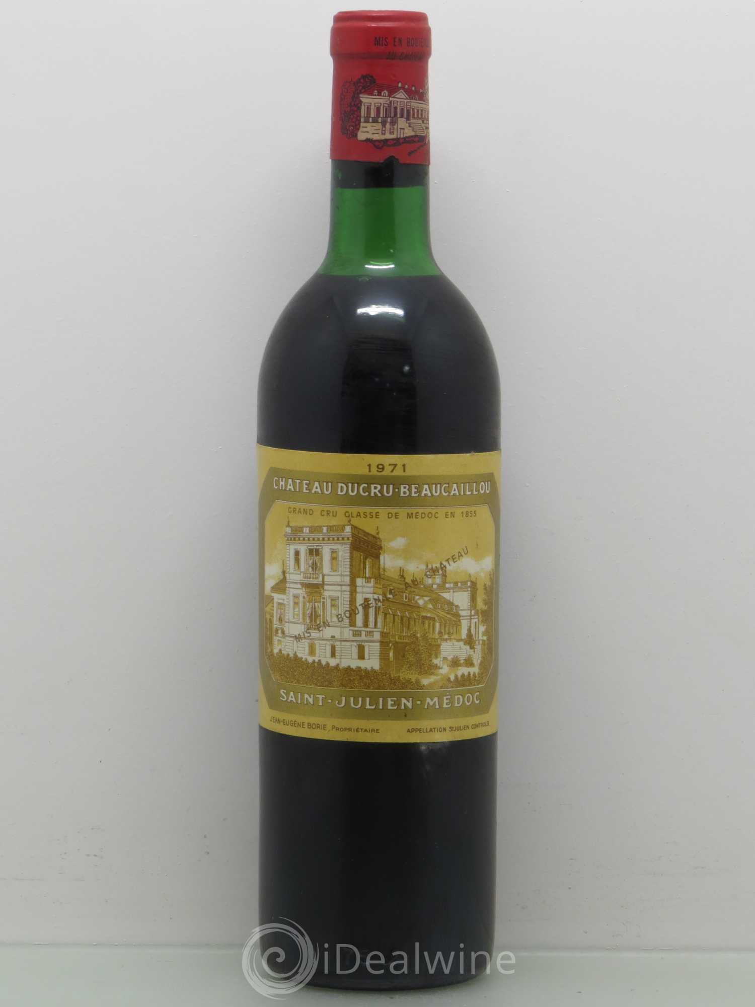 Château Ducru Beaucaillou 2ème Grand Cru Classé 1971 - Lot de 1 bouteille - 0