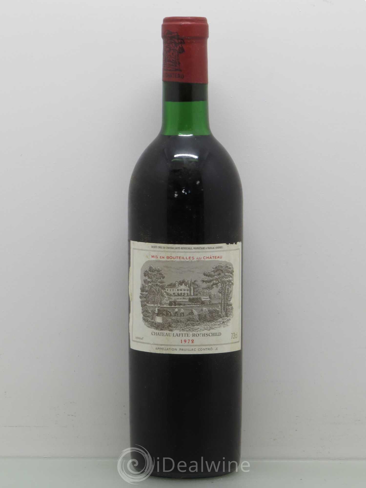 Château Lafite Rothschild 1er Grand Cru Classé 1972 - Lot de 1 bouteille - 0