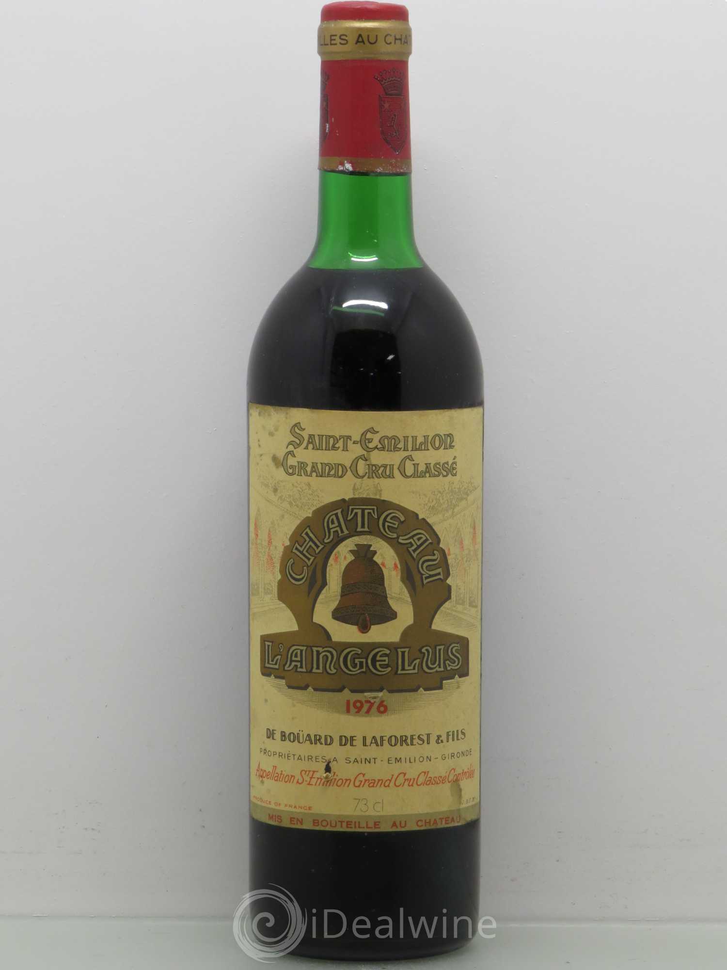 Château Angélus 1er Grand Cru Classé A 1976 - Lot de 1 bouteille - 0
