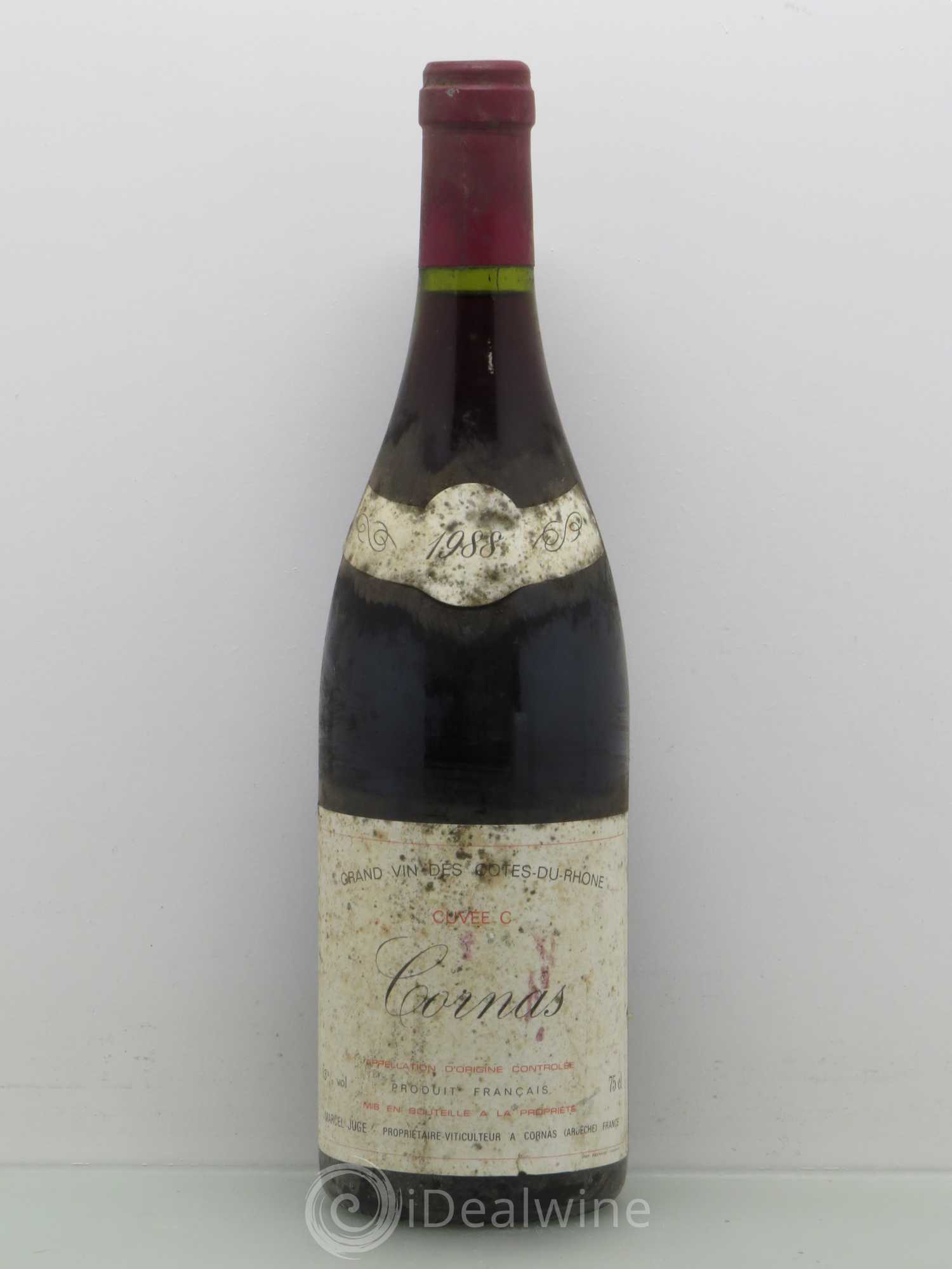 Cornas SC Marcel Juge 1988 - Lot de 1 bouteille - 0