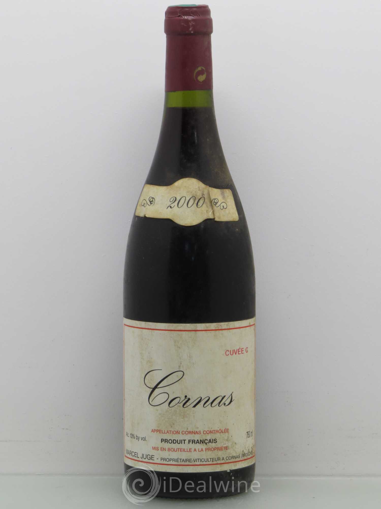 Cornas SC Marcel Juge 2000 - Lot de 1 bouteille - 0
