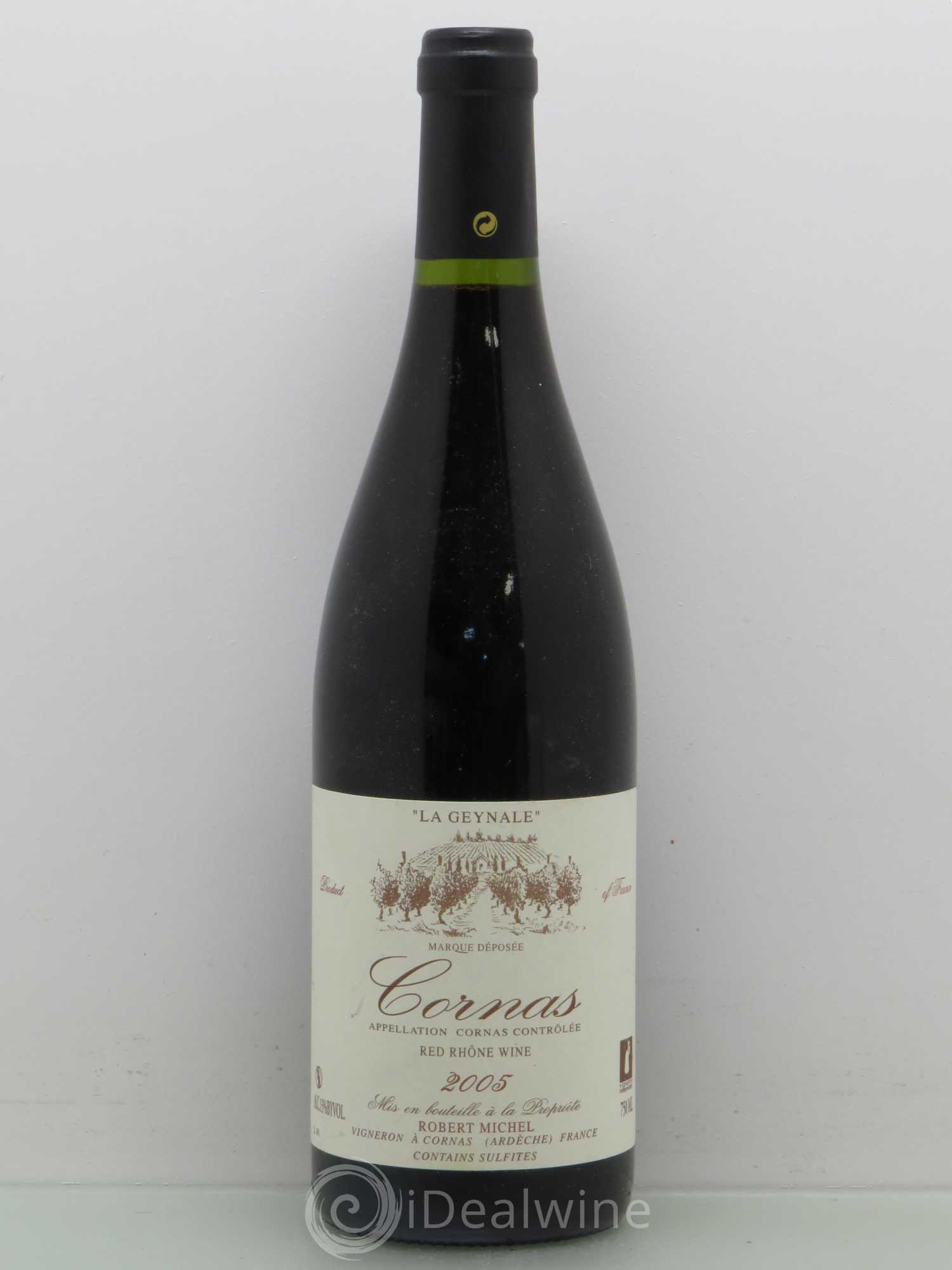 Cornas La Geynale Robert Michel 2005 - Lot de 1 bouteille - 0