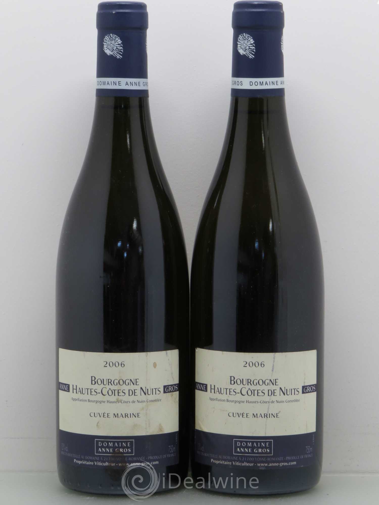 Hautes-Côtes de Nuits Cuvée Marine Anne Gros 2006 - Posten von 2 Flaschen - 0