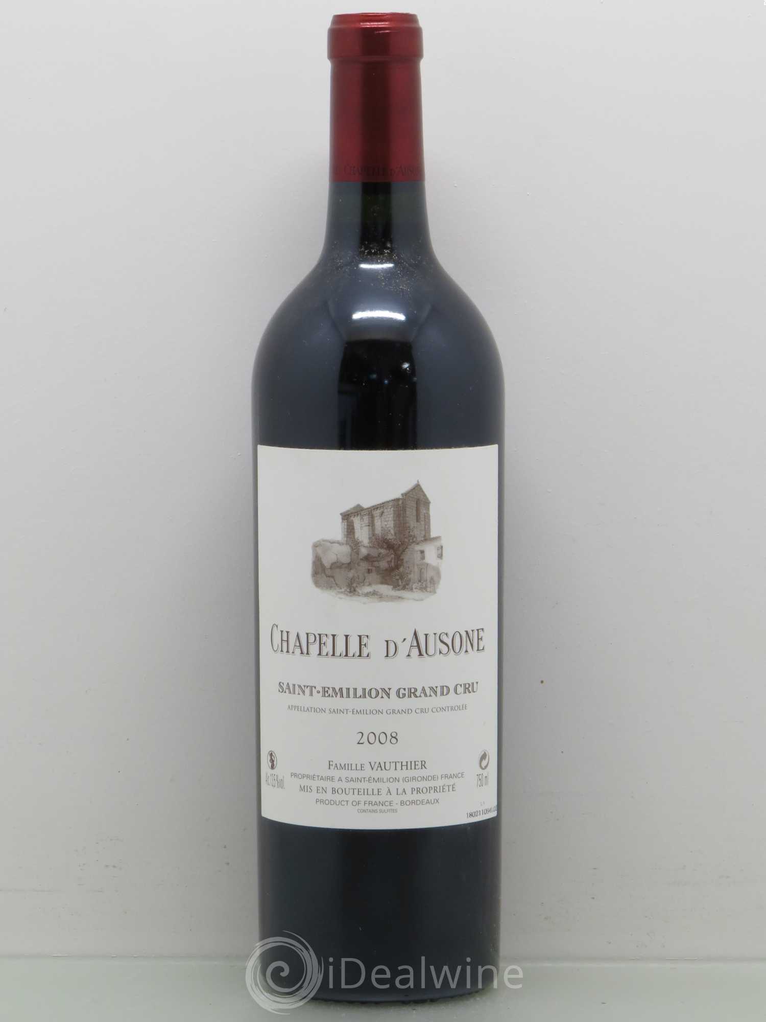 Chapelle d'Ausone Second Vin 2008 - Lot de 1 bouteille - 0