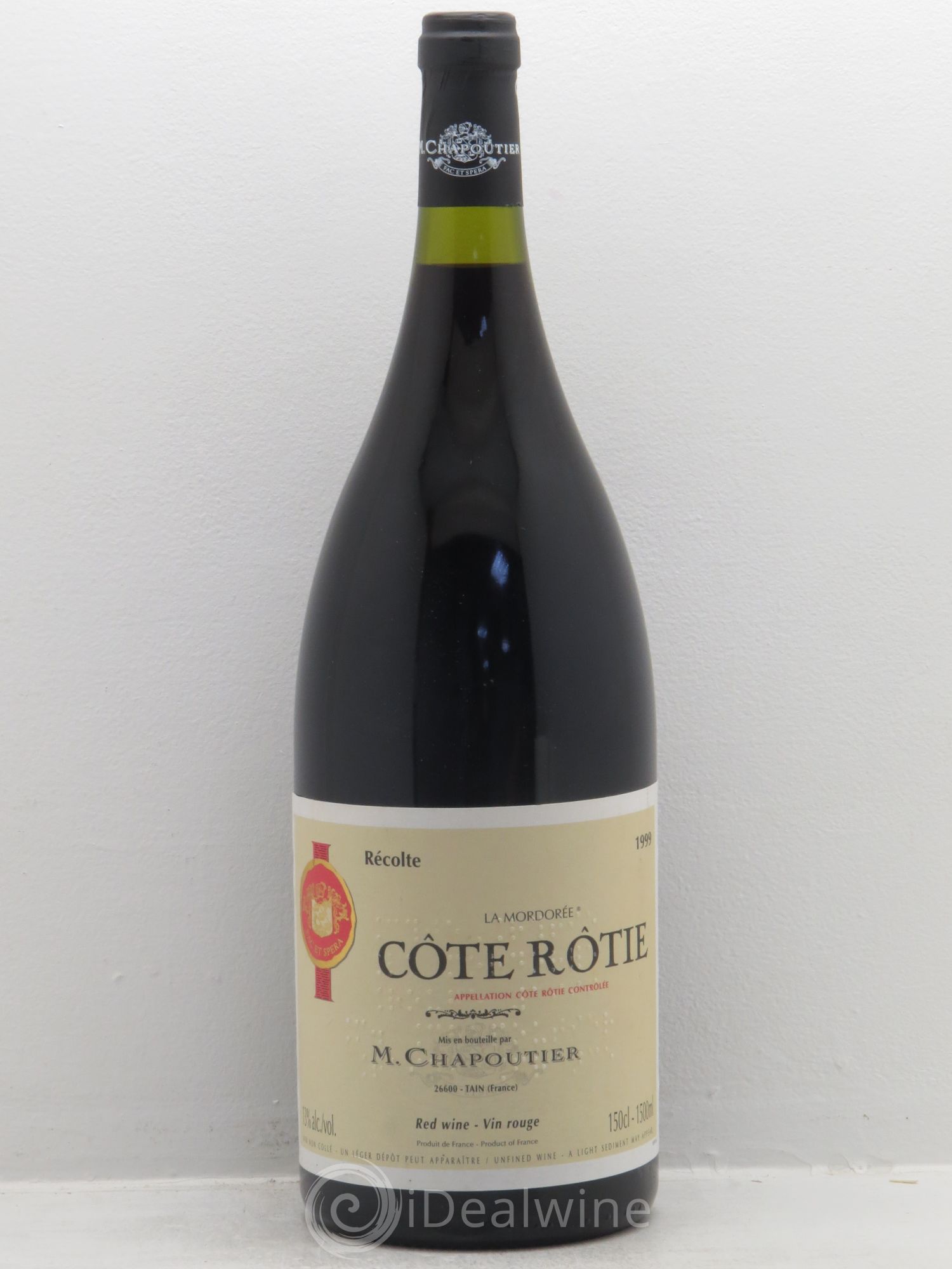 Côte-Rôtie La Mordorée Chapoutier 1999 - Lot de 1 magnum - 0