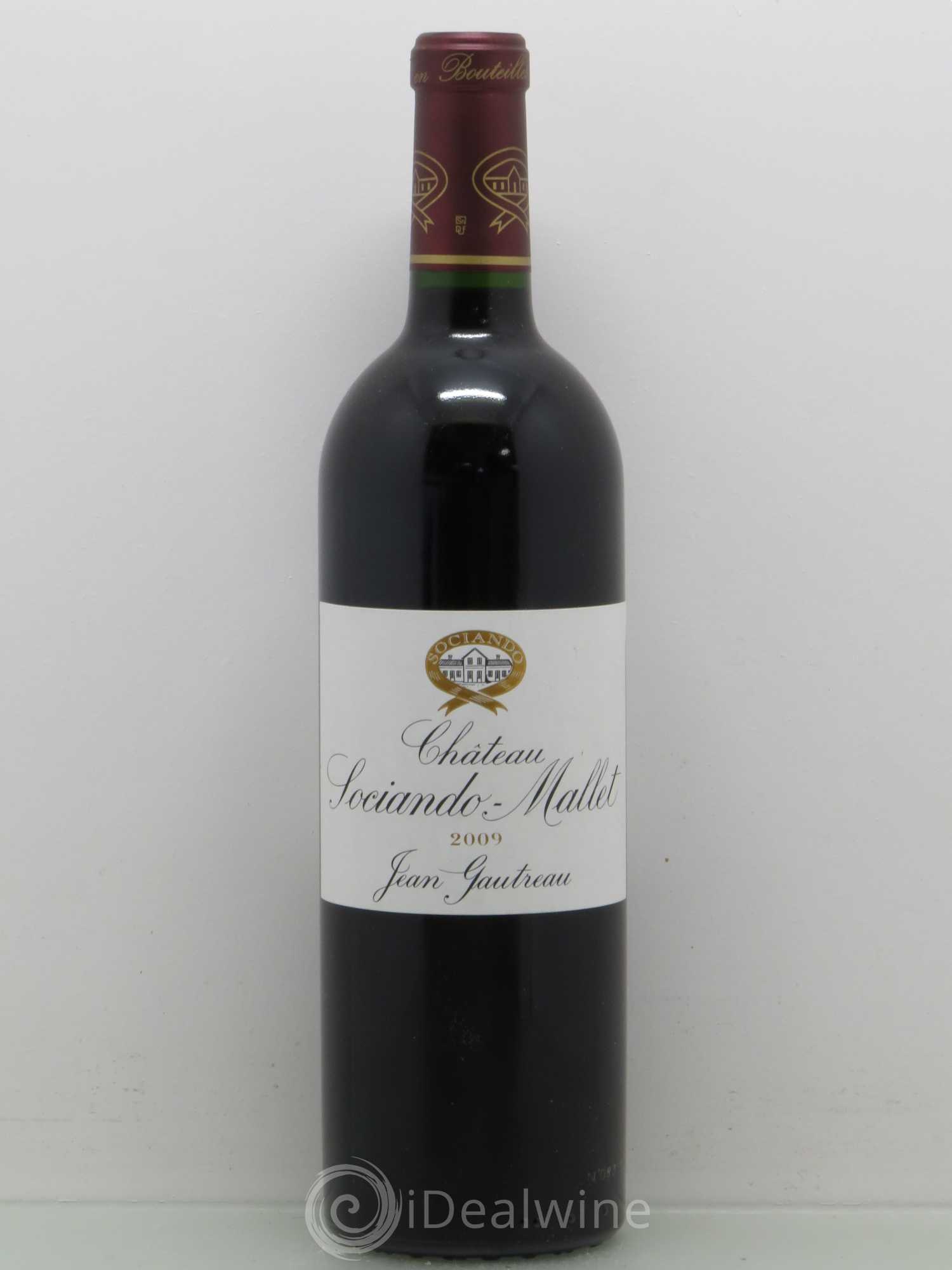 Château Sociando Mallet 2009 - Lot de 1 bouteille - 0