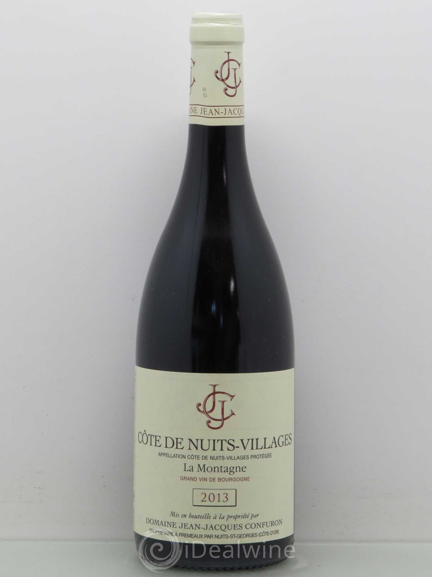 Côte de Nuits-Villages La Montagne Jean-Jacques Confuron 2013 - Posten von 1 Flasche - 0