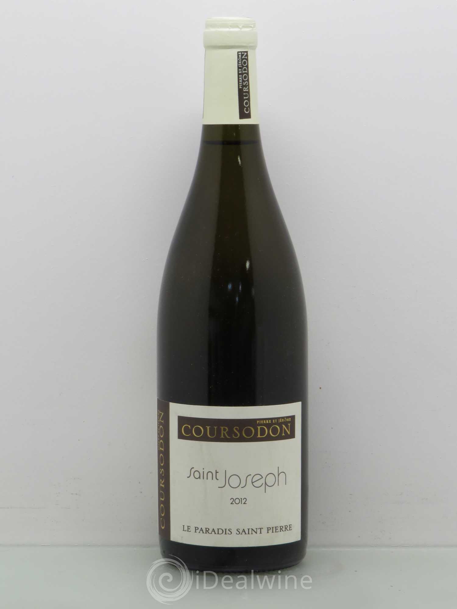 Saint-Joseph Le Paradis Saint-Pierre Pierre et Jérôme Coursodon 2012 - Posten von 1 Flasche - 0