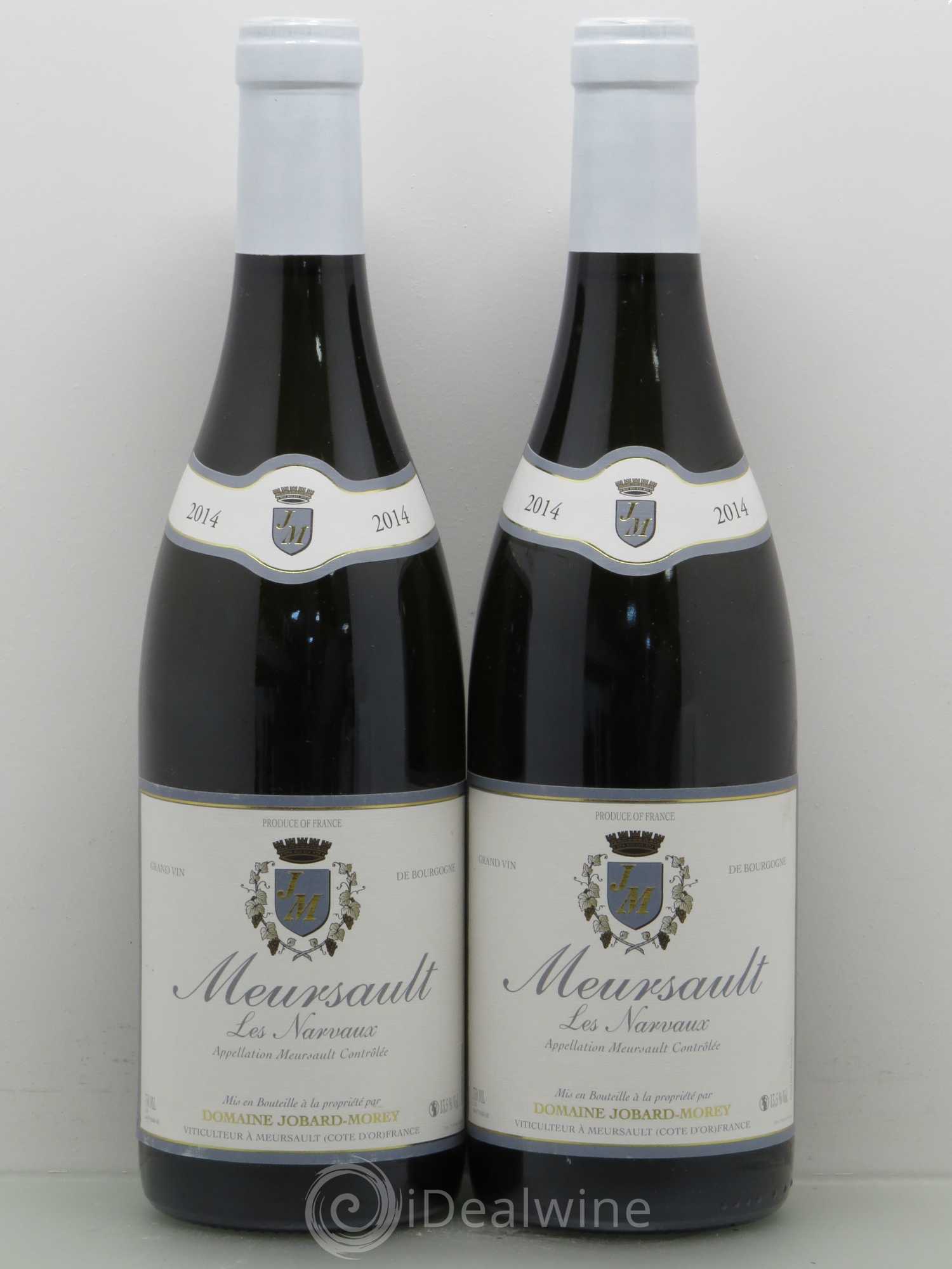 Meursault Les Narvaux Jobard-Morey 2014 - Posten von 2 Flaschen - 0