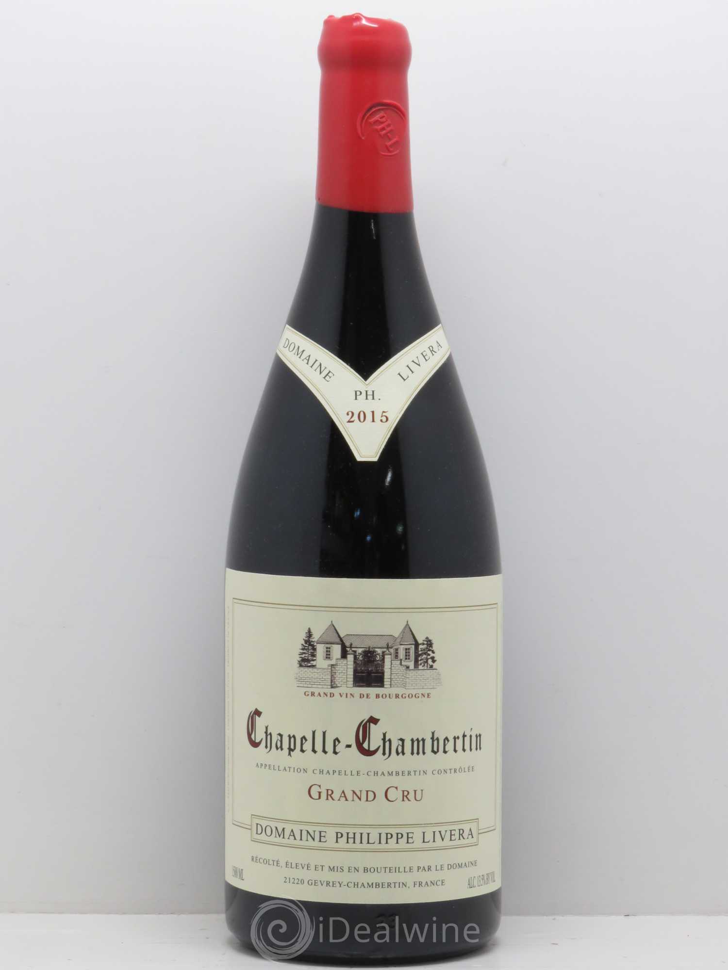Chapelle-Chambertin Grand Cru Tilleuls (Domaine des) - Philippe Livera 2015 - Lot de 1 magnum - 0