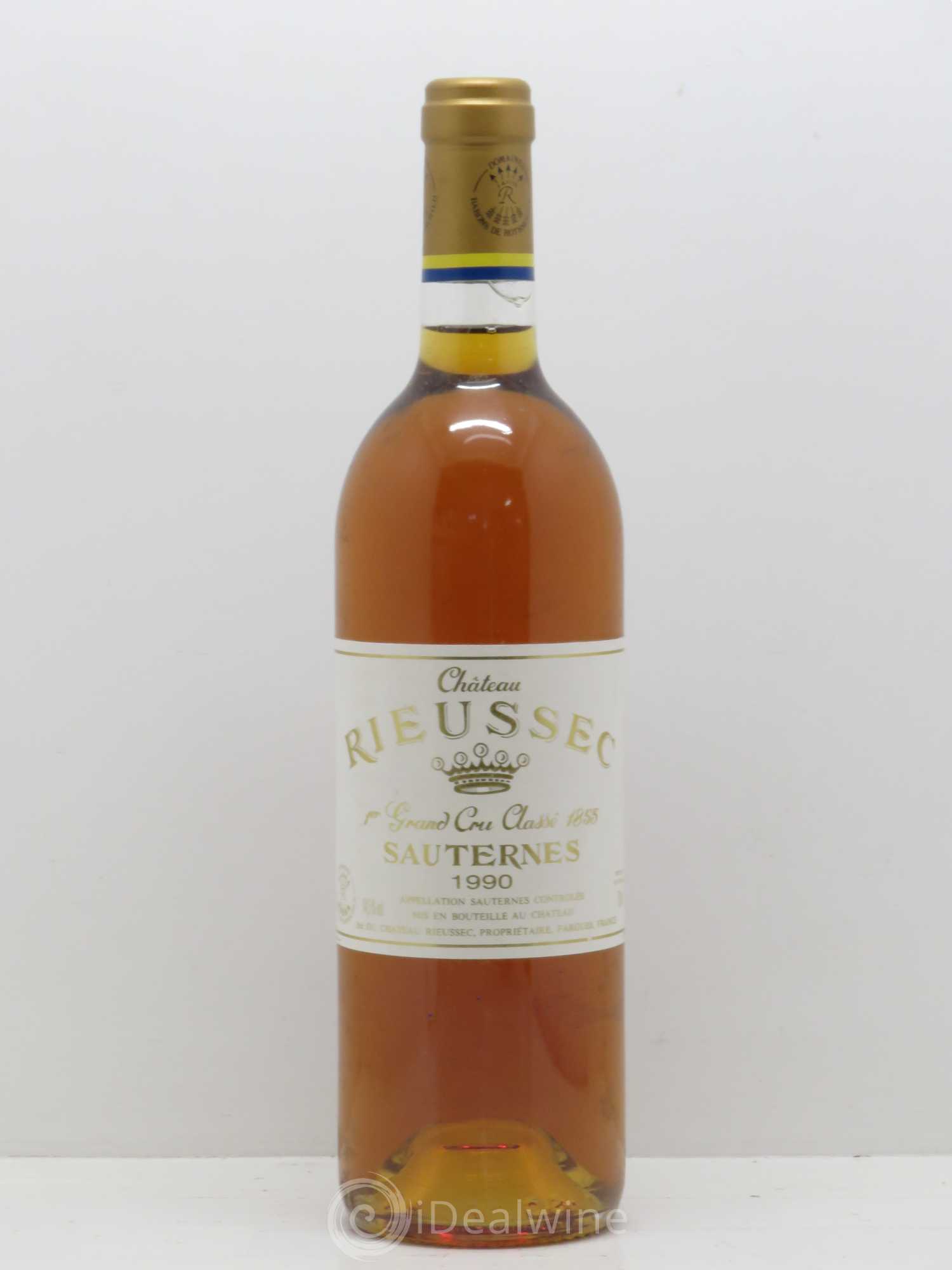 Château Rieussec 1er Grand Cru Classé 1990 - Posten von 1 Flasche - 0