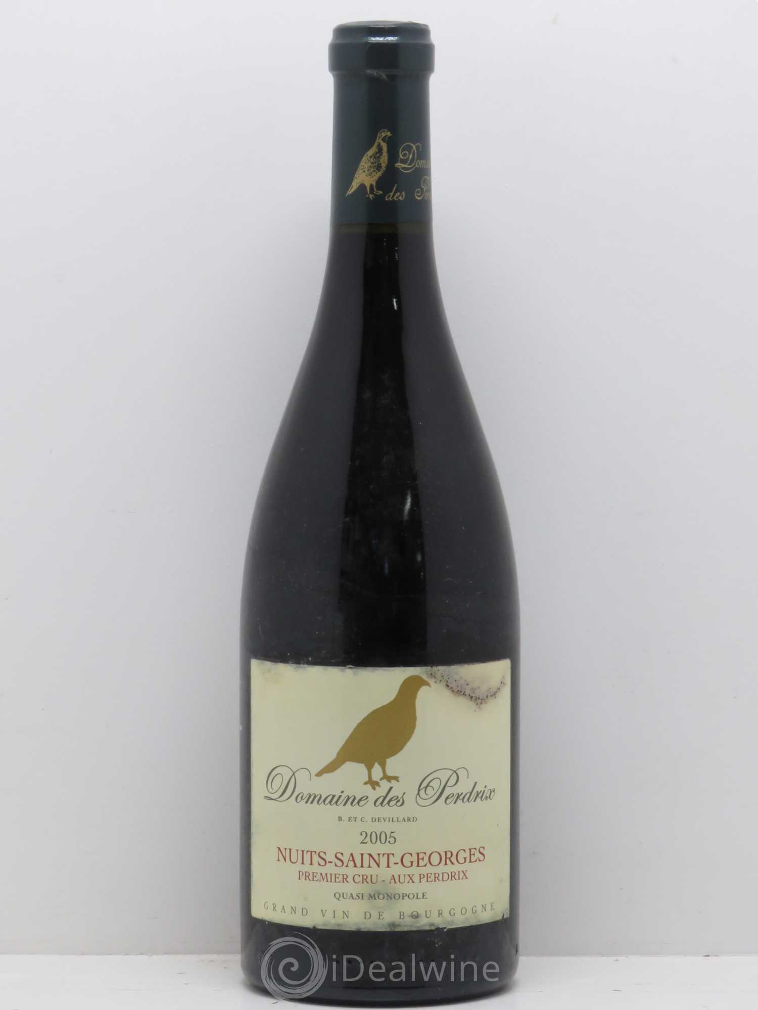 Nuits-Saint-Georges 1er Cru Aux Perdrix Perdrix (Domaine des) 2005 - Lot de 1 bouteille - 0