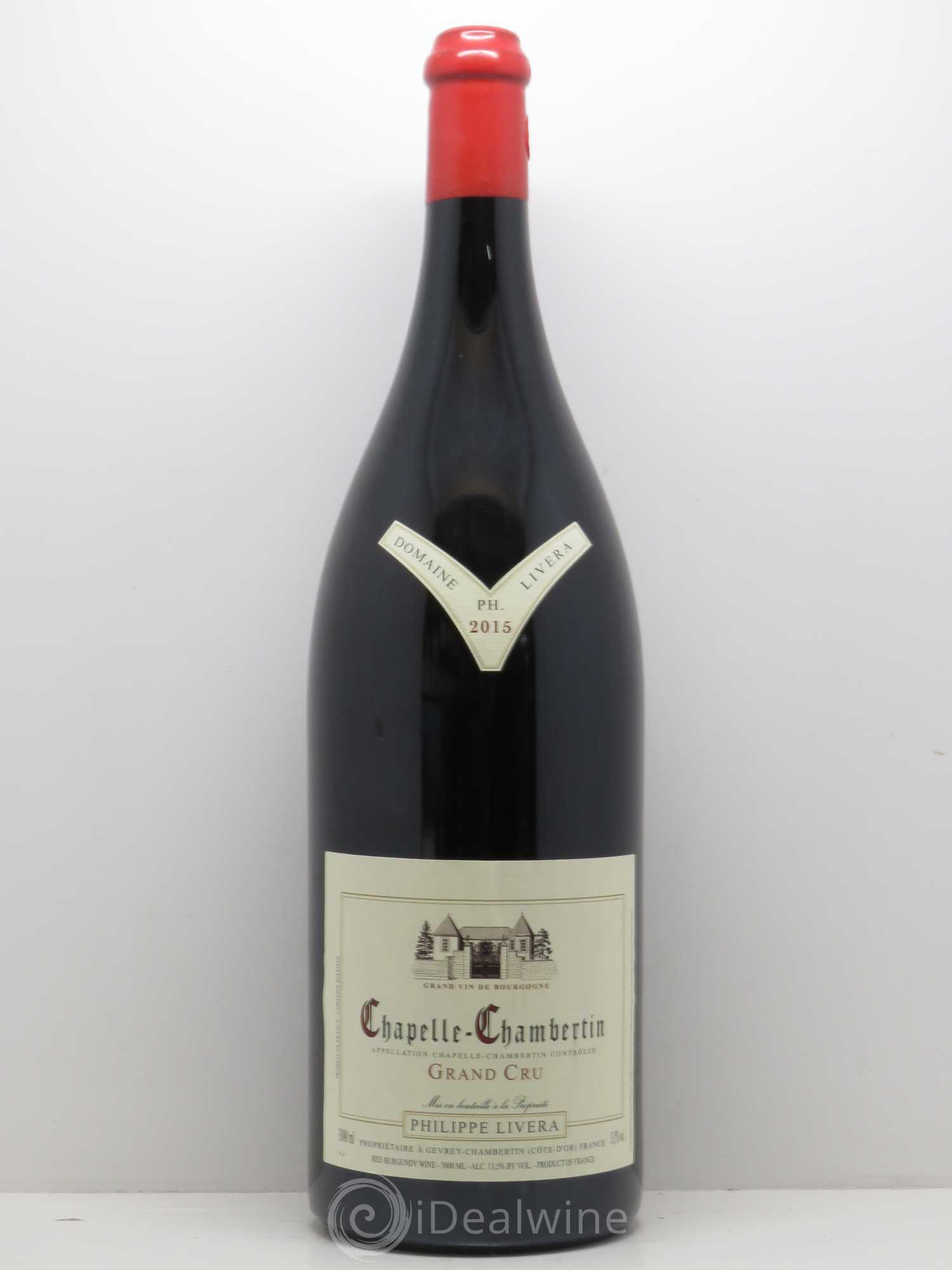 Chapelle-Chambertin Grand Cru Tilleuls (Domaine des) - Philippe Livera 2015 - Lot de 1 jeroboam - 0