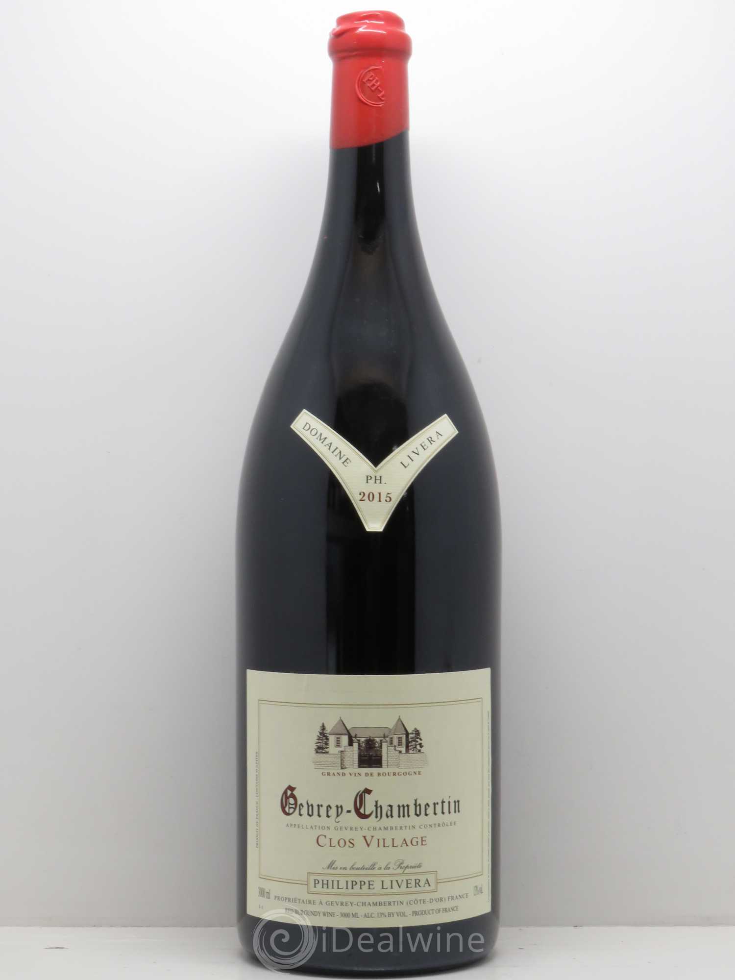 Gevrey-Chambertin Clos Village Tilleuls (Domaine des) - Philippe Livera 2015 - Lot de 1 jeroboam - 0