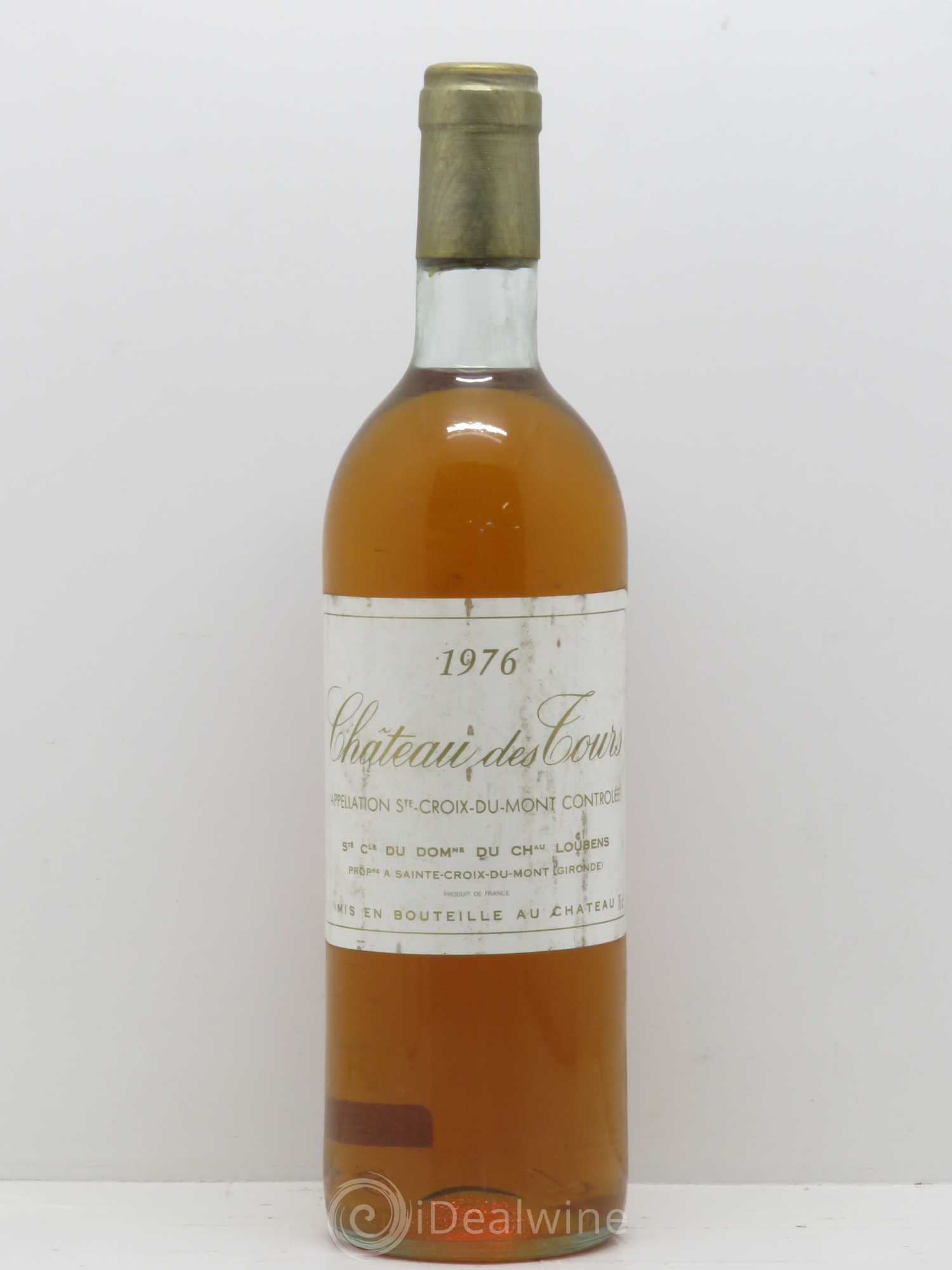 Sainte-Croix-du-Mont Château des Tours 1976 - Lotto di 1 bottiglia - 0